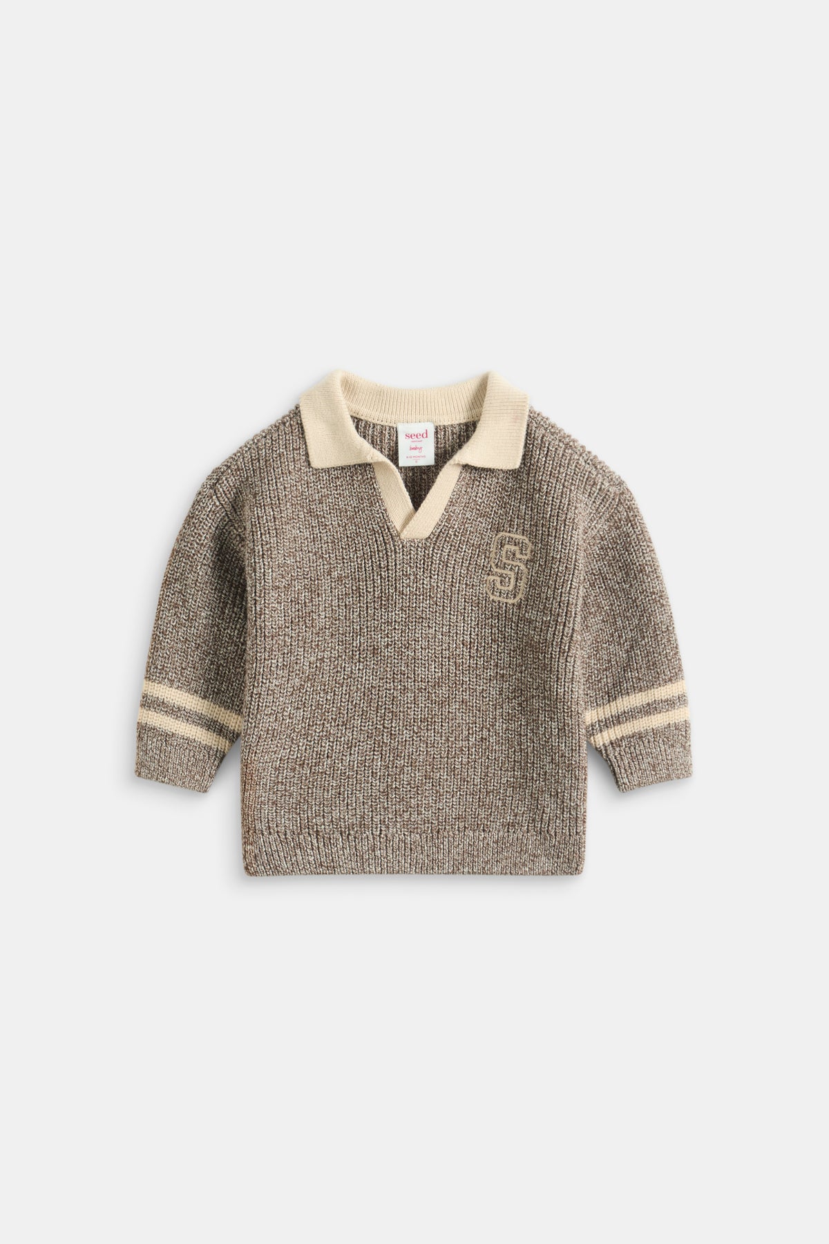 Sporty Knit Sweater