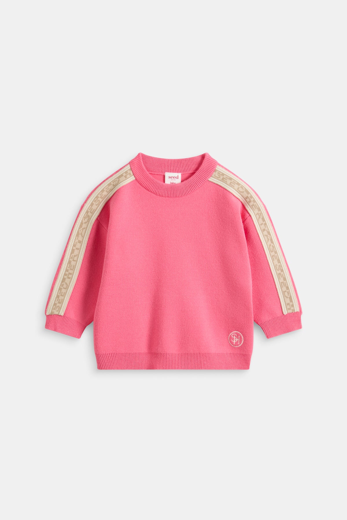 MD Side Stripe Knit Sweater