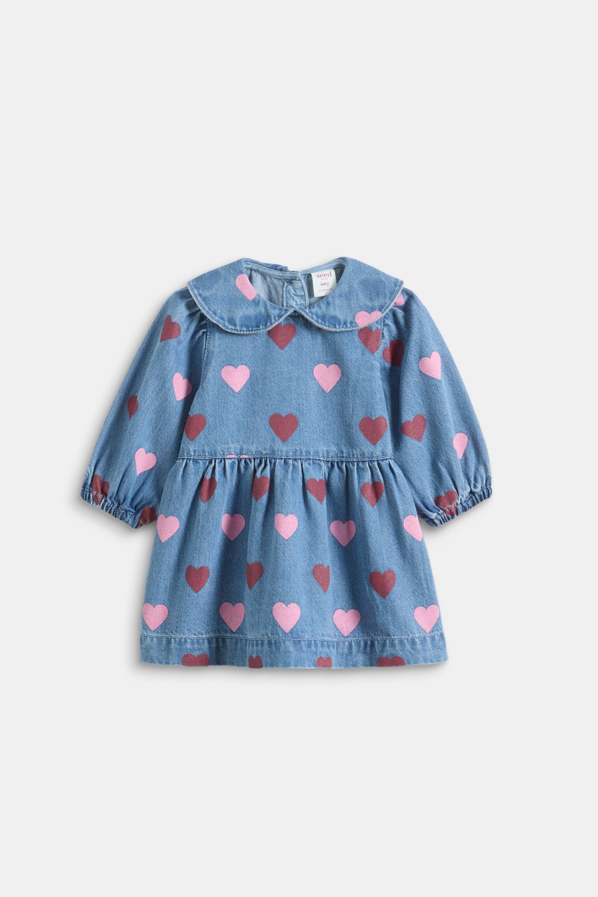 Denim Collar Dress