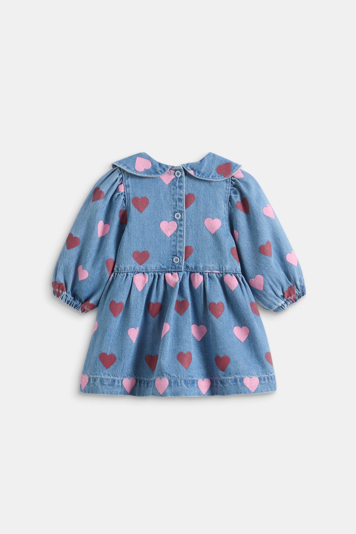Denim Collar Dress