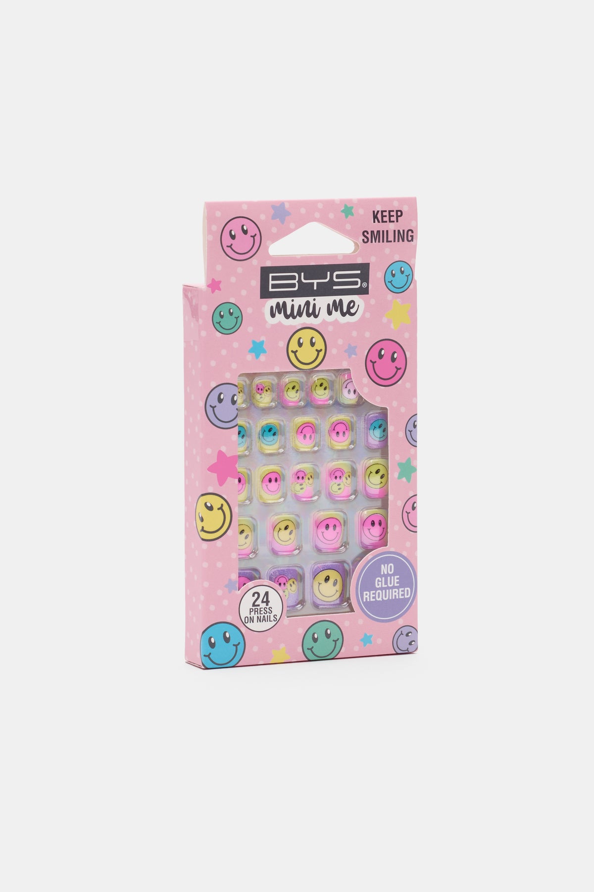 Smiley Press on Nails