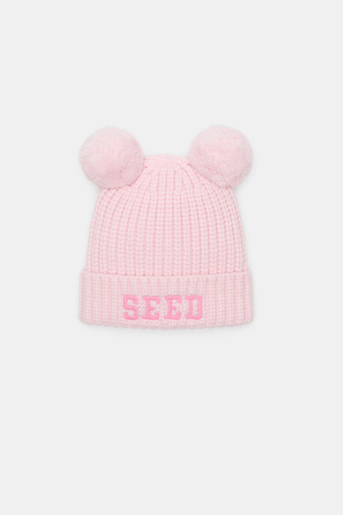Mini Seed Embroidered Beanie