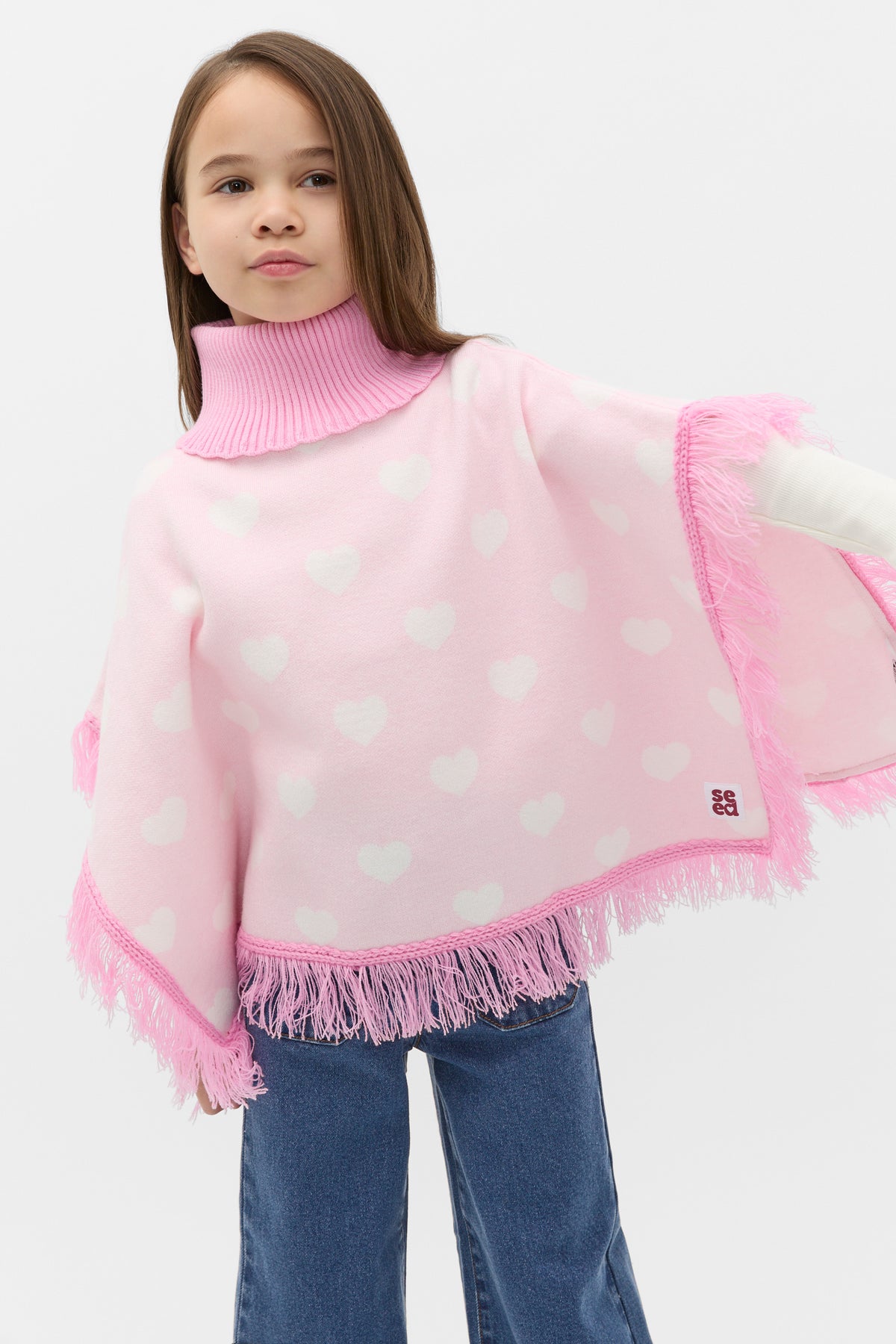 Heart Poncho