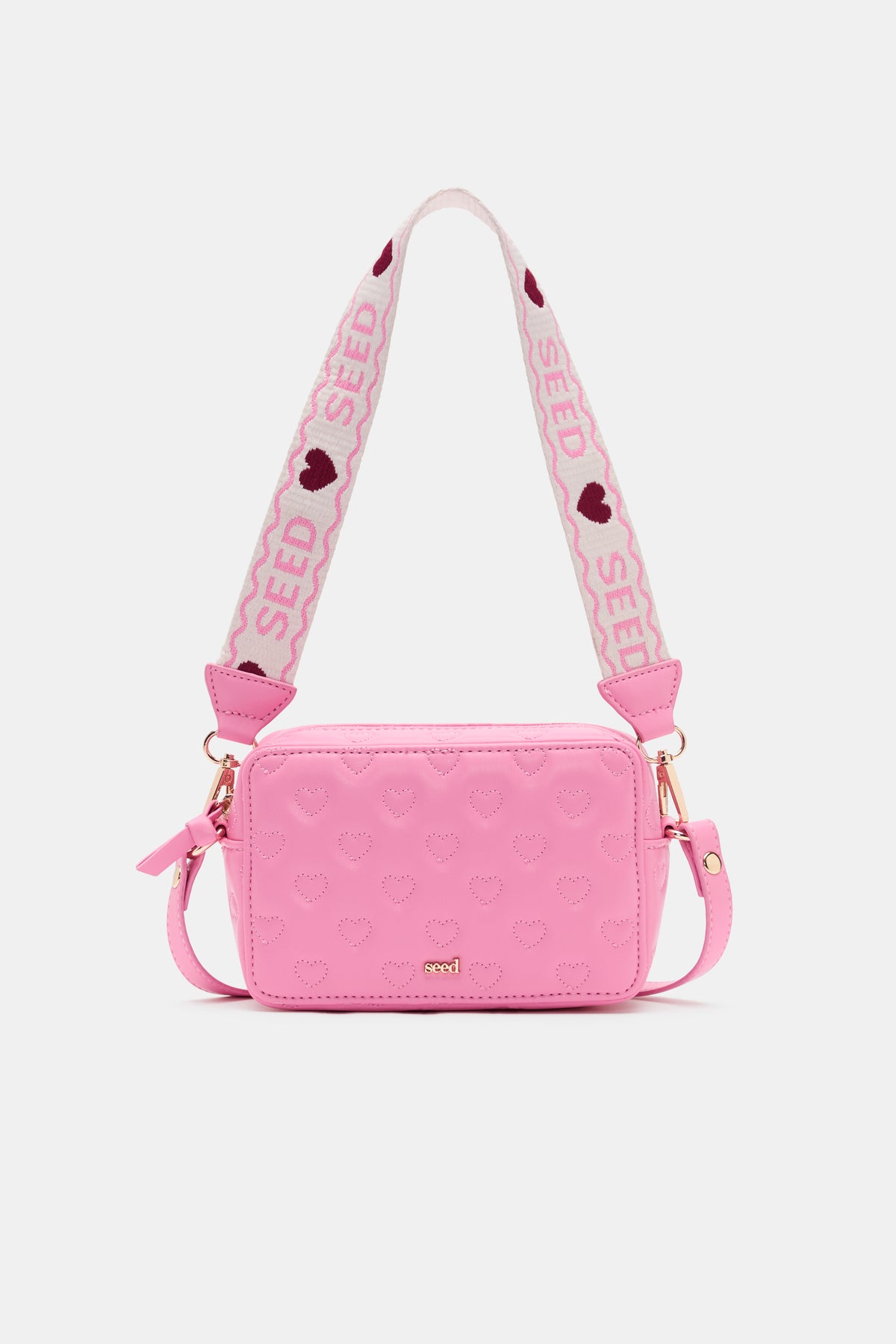 Quilted Heart Camera Bag