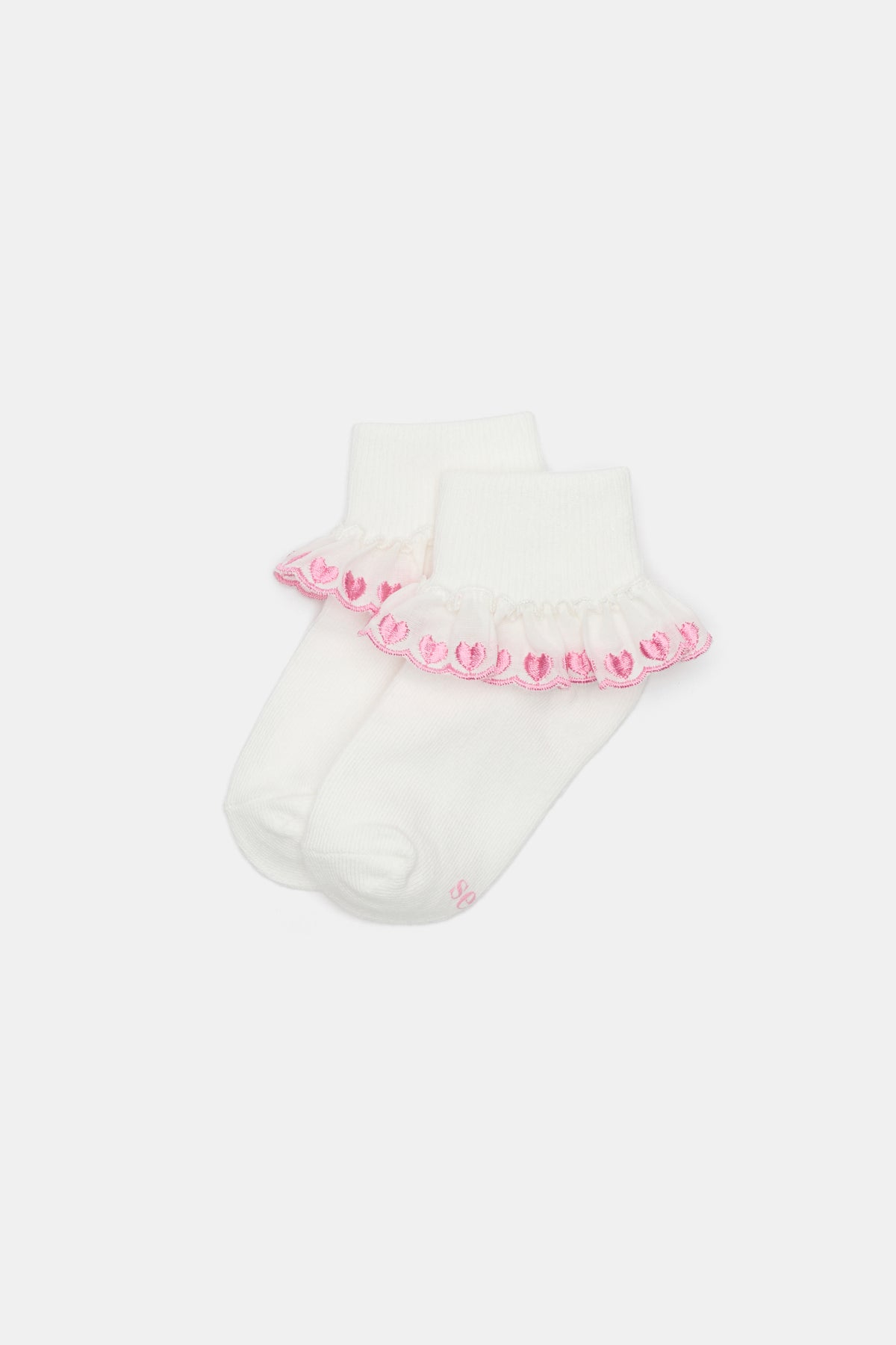 Heart Frill Sock