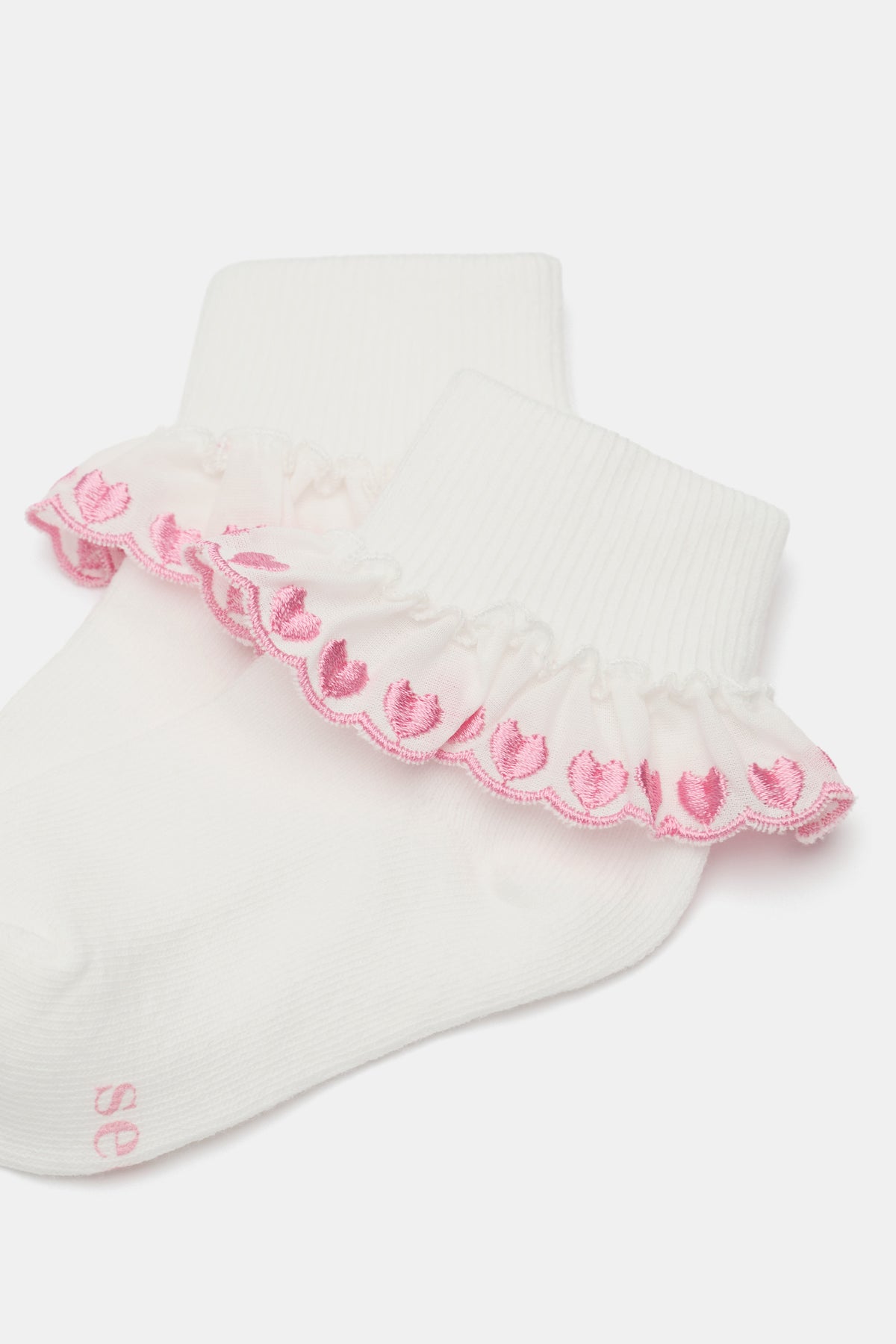 Heart Frill Sock