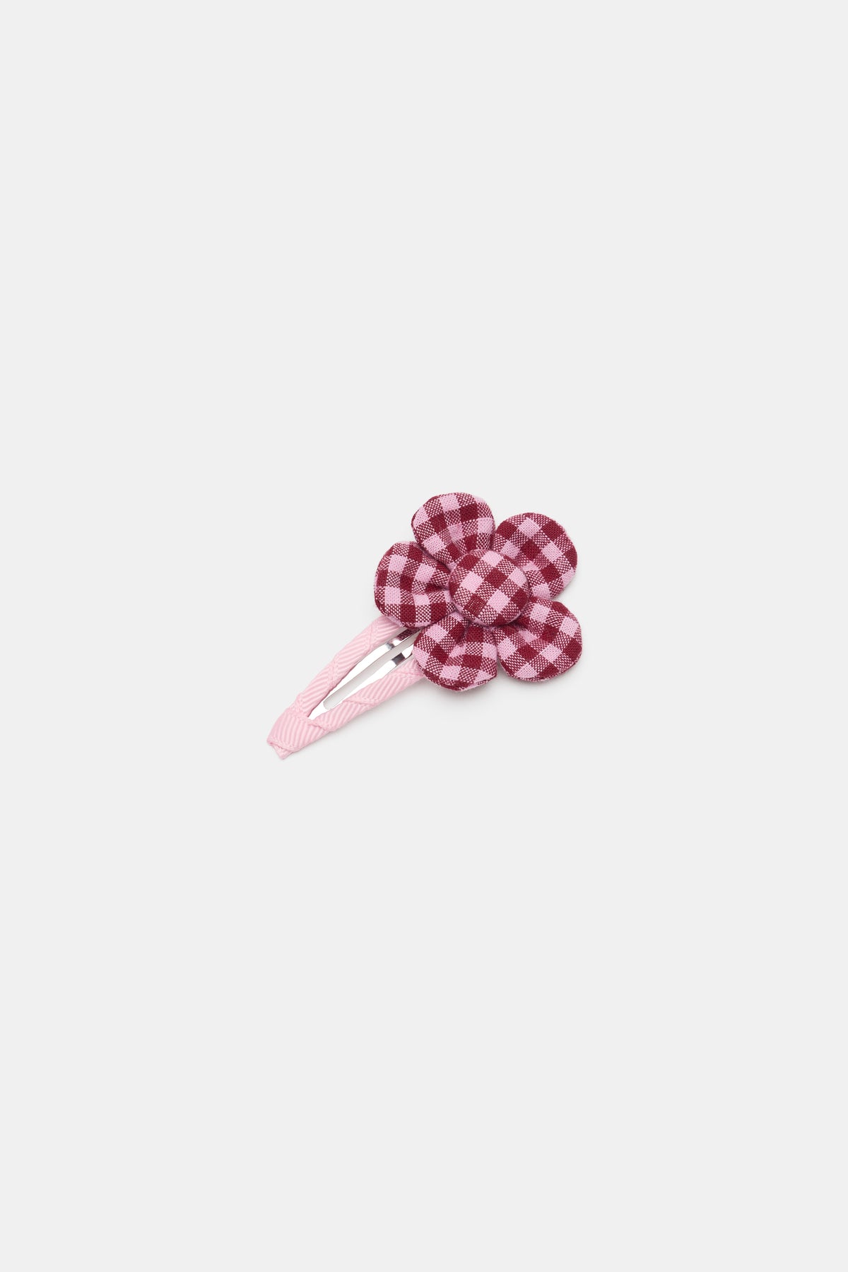 Gingham Flower Snap