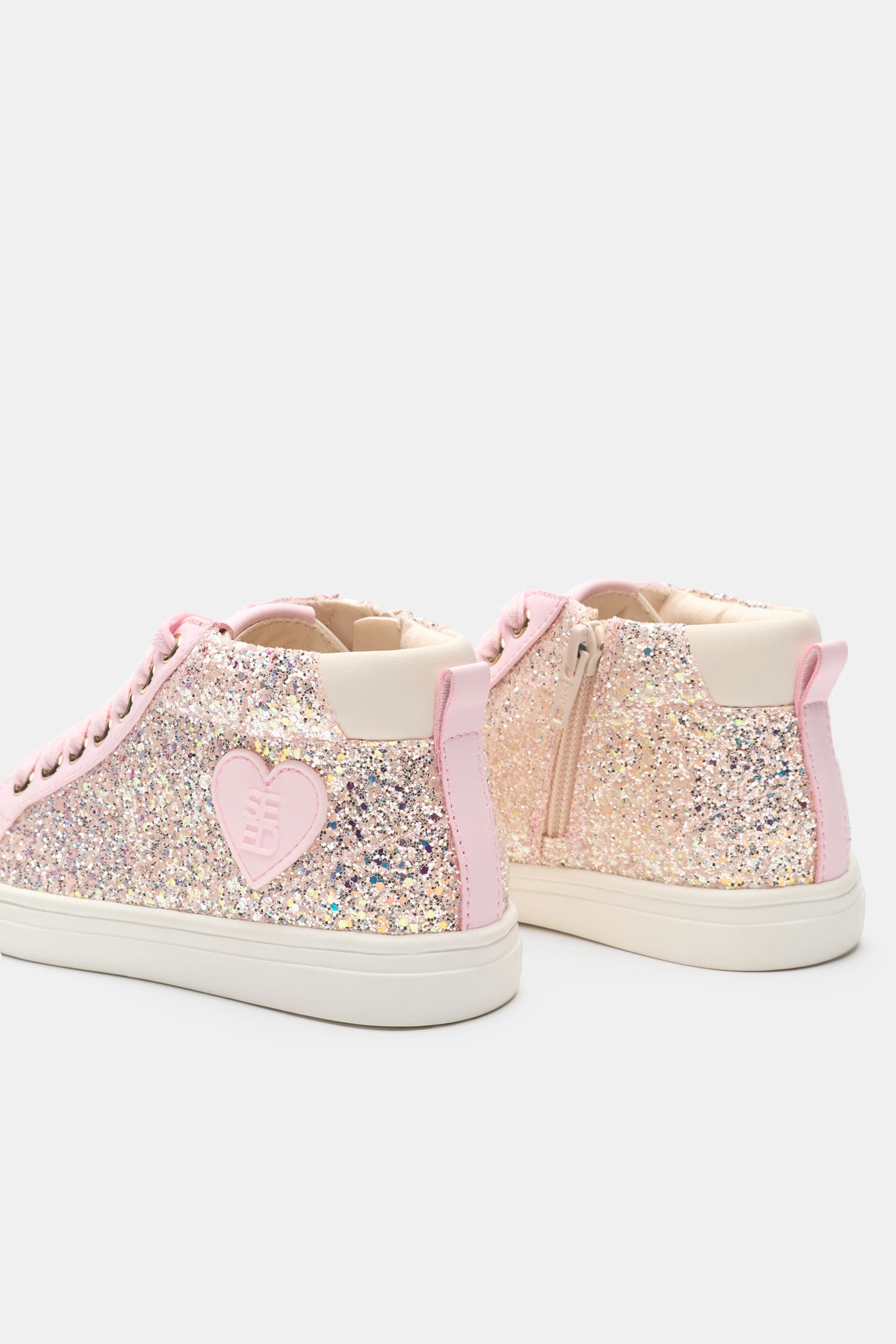 Glitter Heart High Top