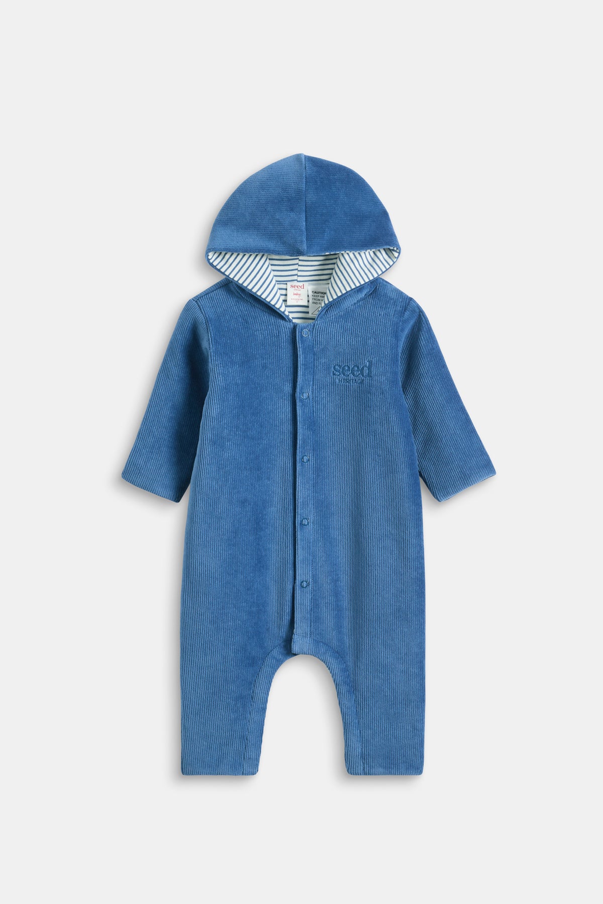 Logo Corduroy Coverall
