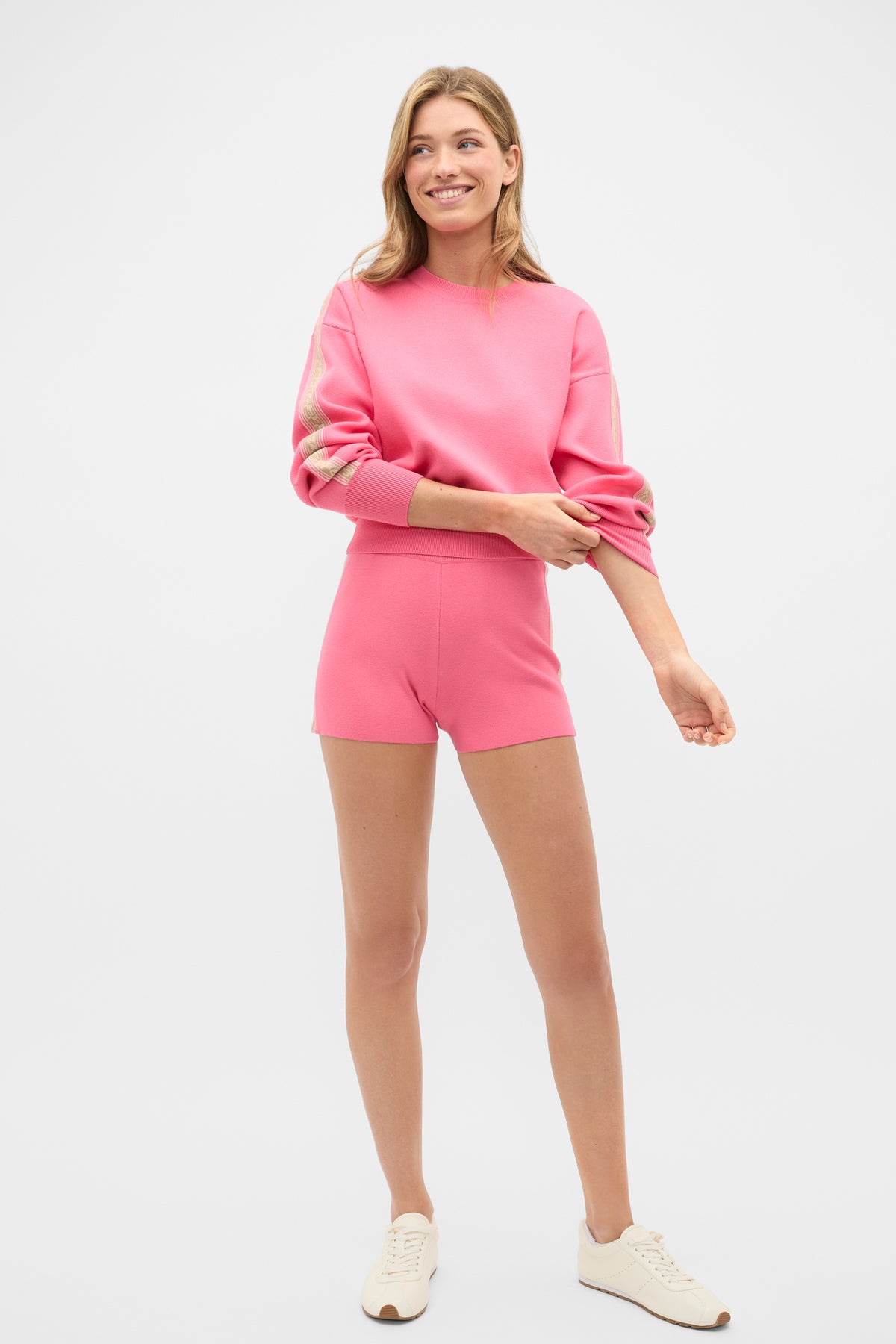 MD Contrast Tape Knit Short