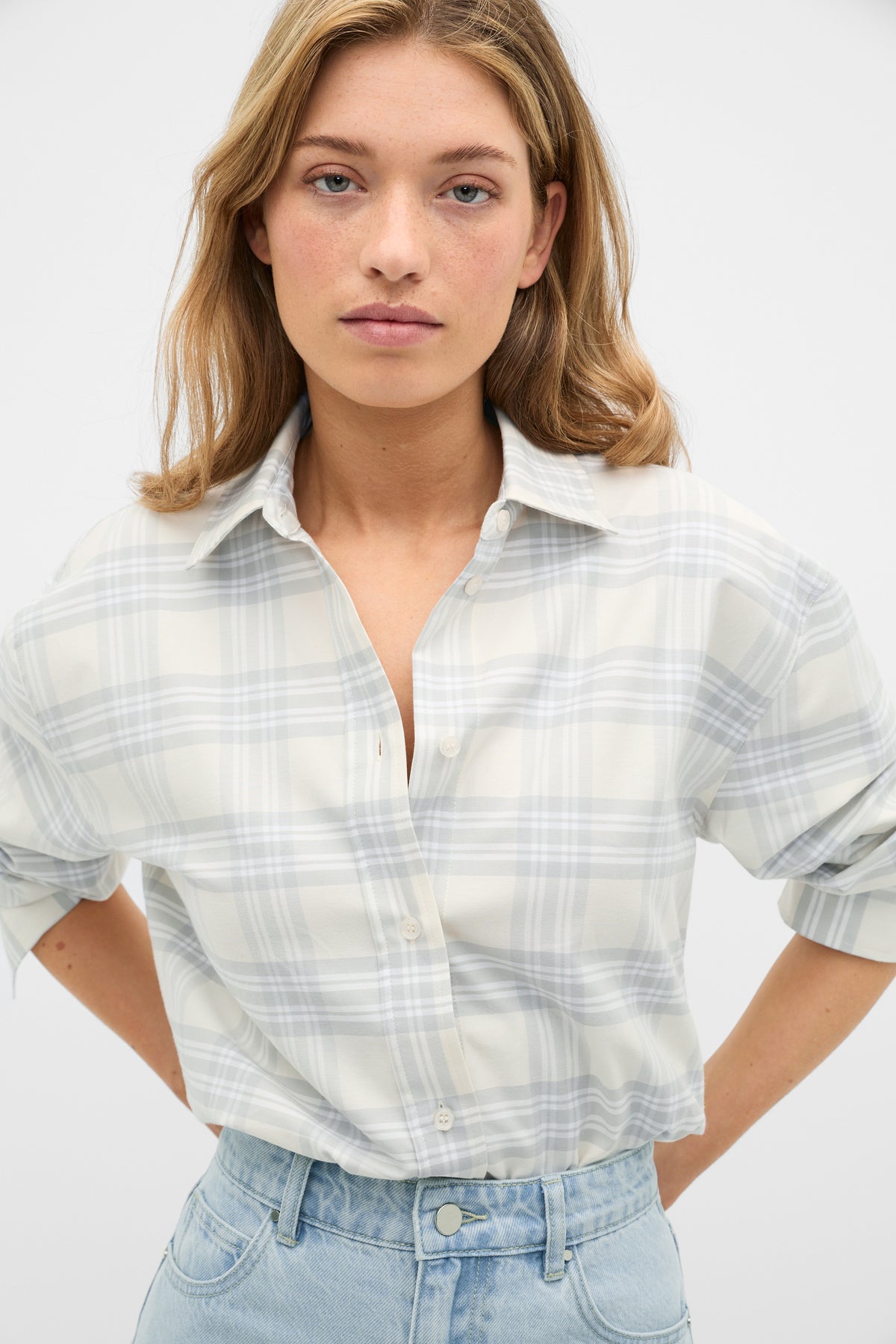 Cotton Check Shirt
