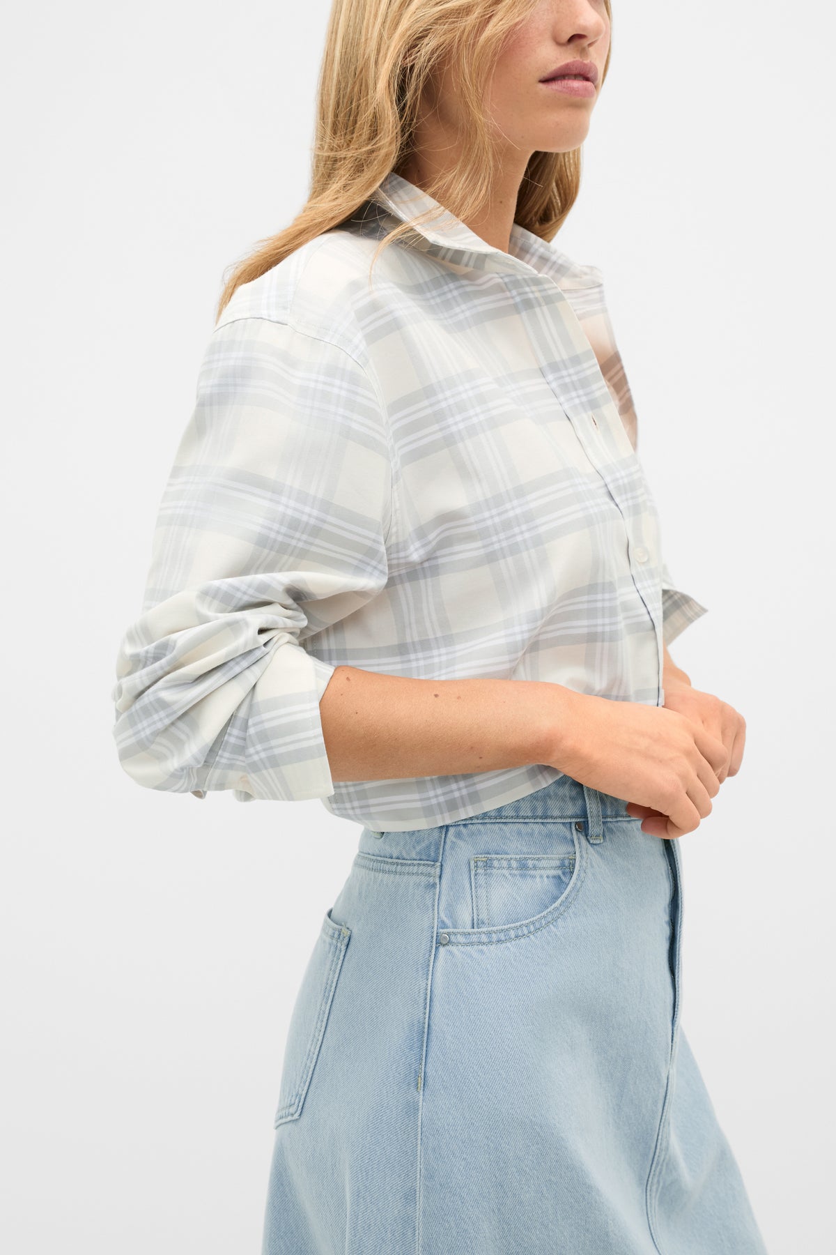 Cotton Check Shirt