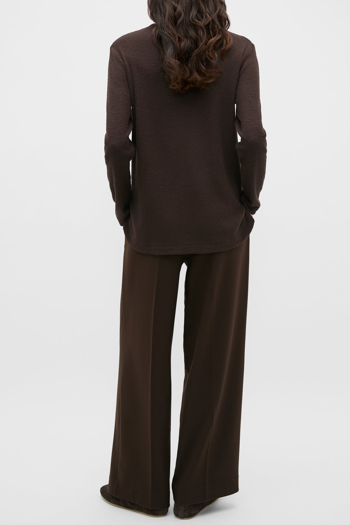 Supersoft Rib Relaxed Top