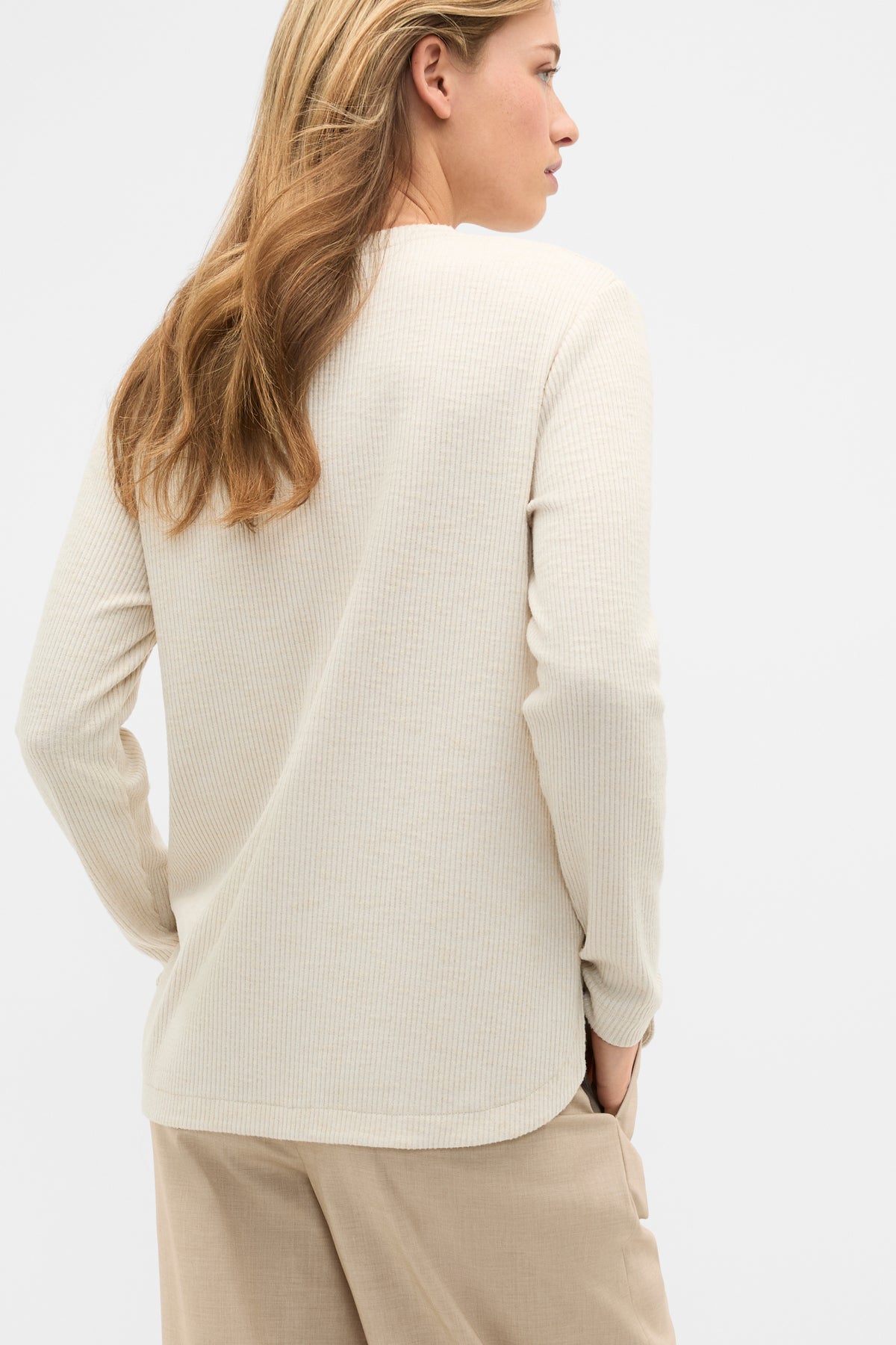 Supersoft Rib Relaxed Top