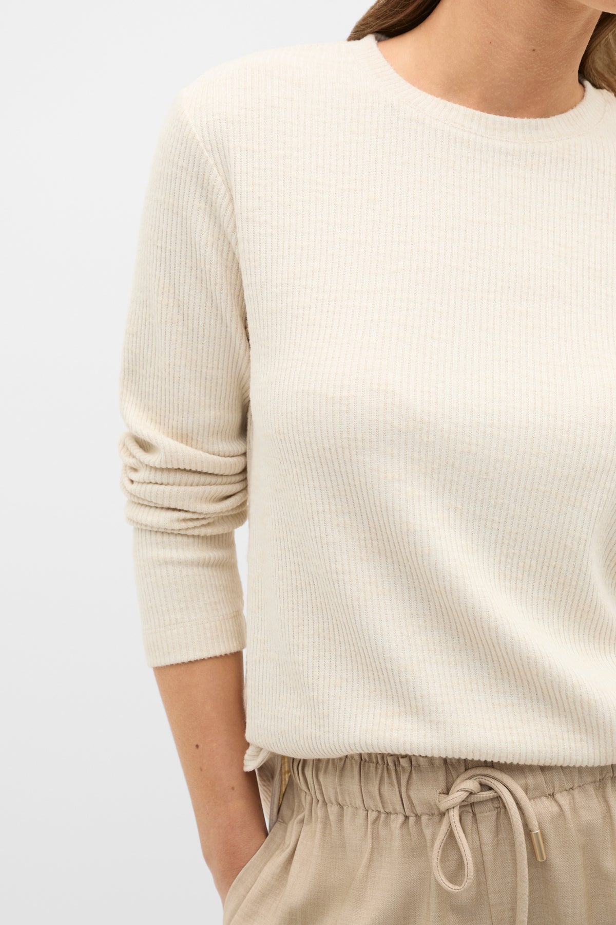 Supersoft Rib Relaxed Top