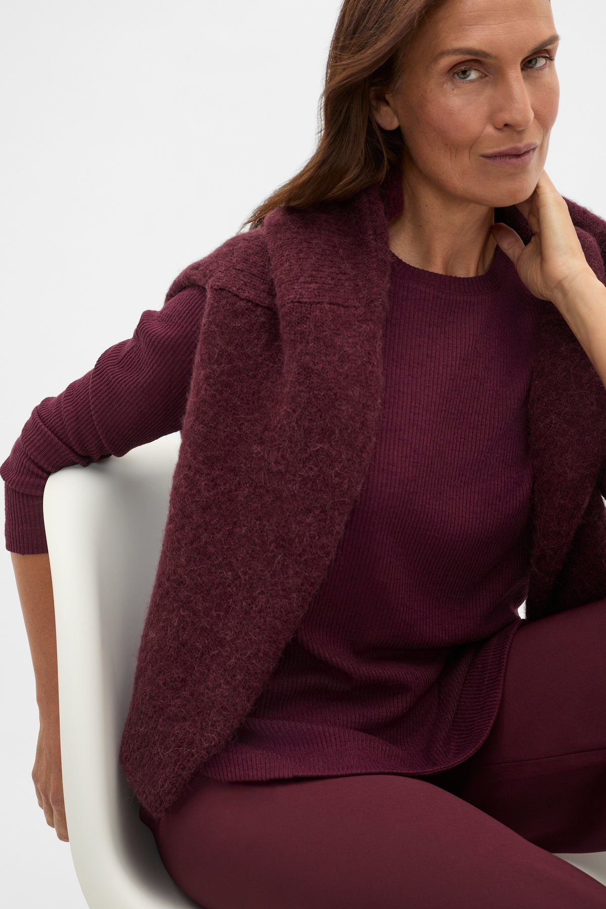 Supersoft Rib Relaxed Top