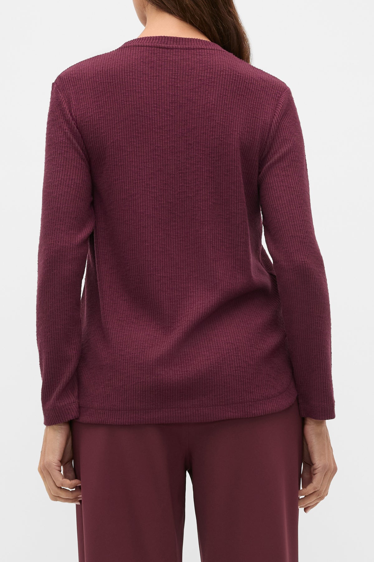 Supersoft Rib Relaxed Top