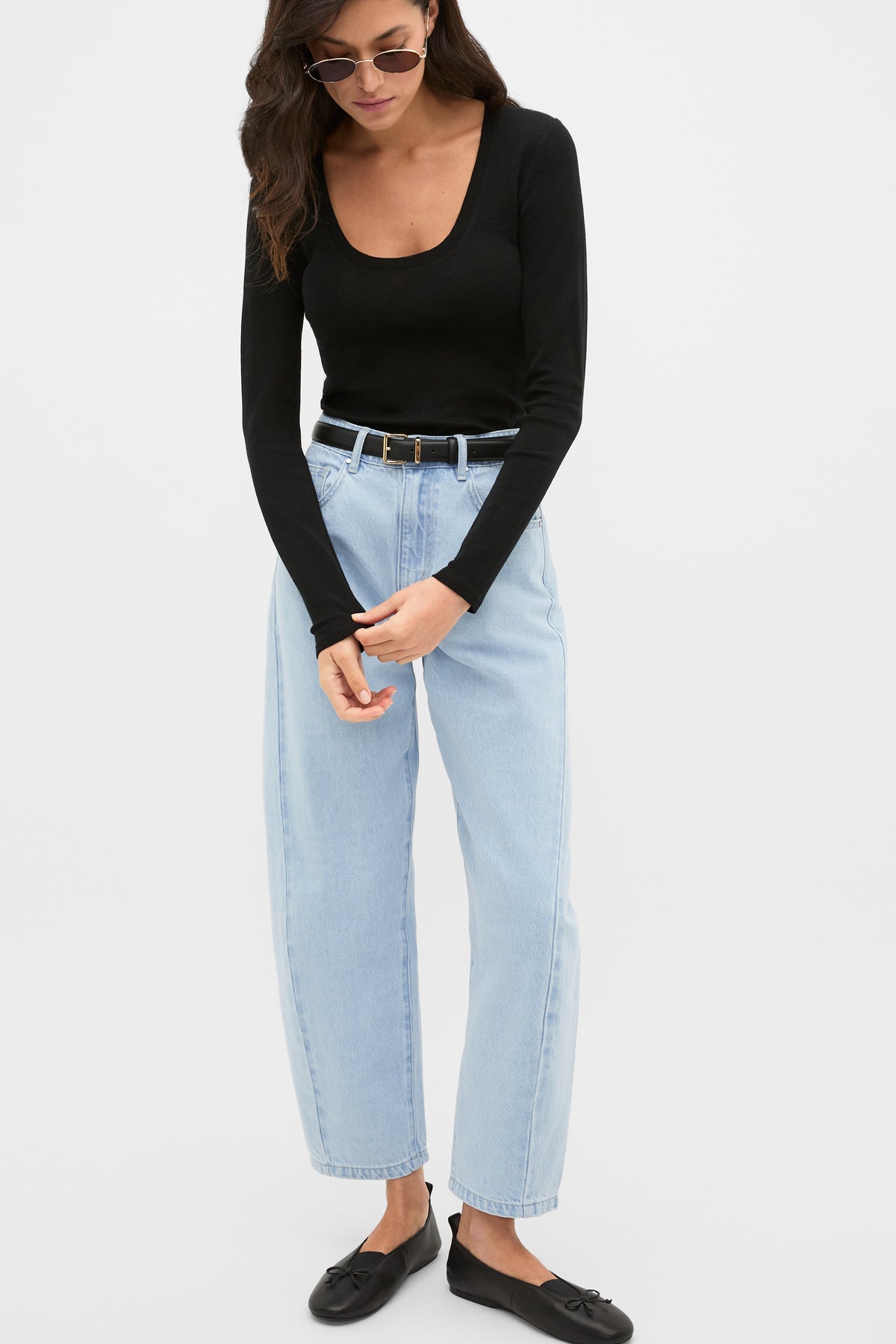 Australian Merino Scoop Neck Top