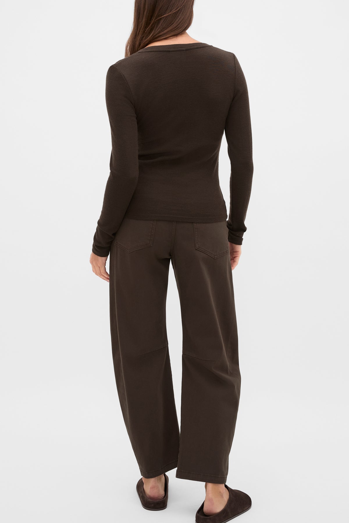 Australian Merino Scoop Neck Top