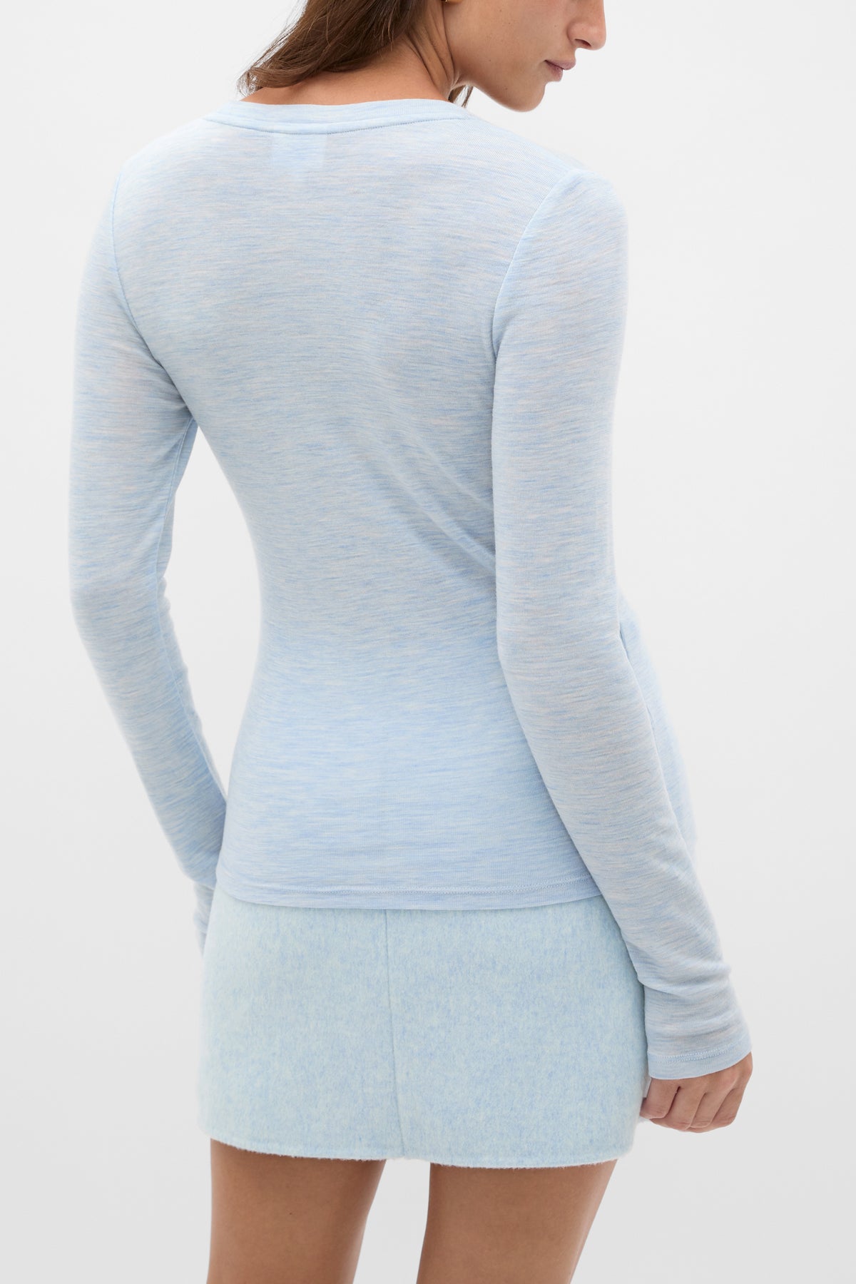 Australian Merino Scoop Neck Top