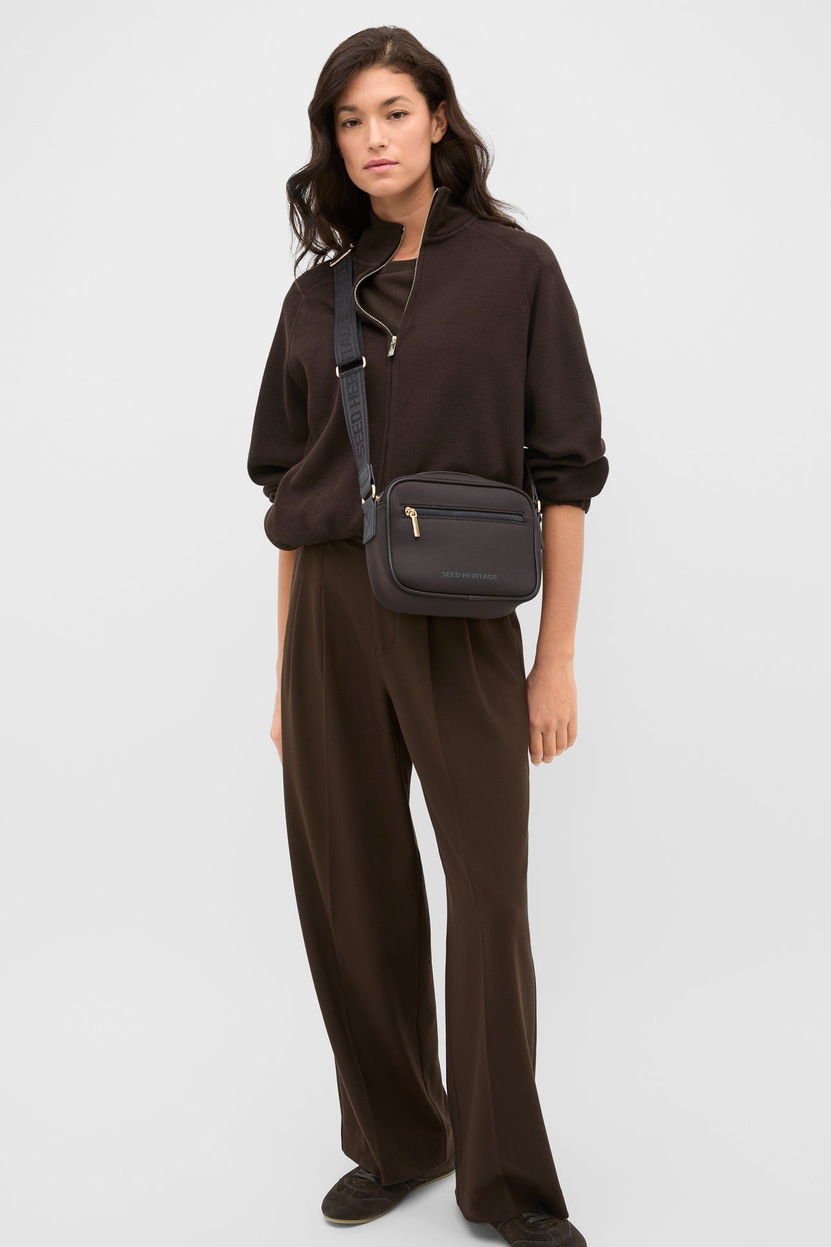 Heavy Rib Zip Thru Sweat