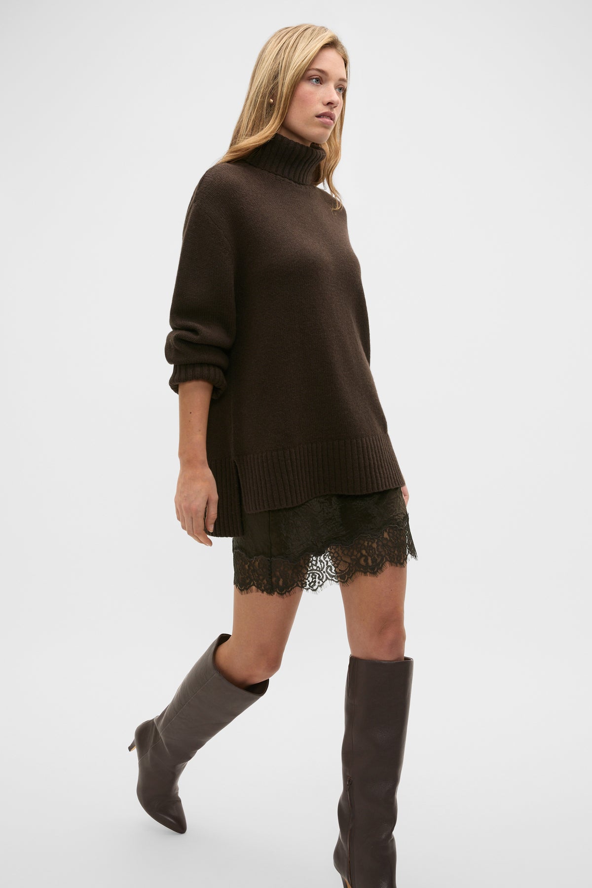 Australian Merino Oversized Roll Neck
