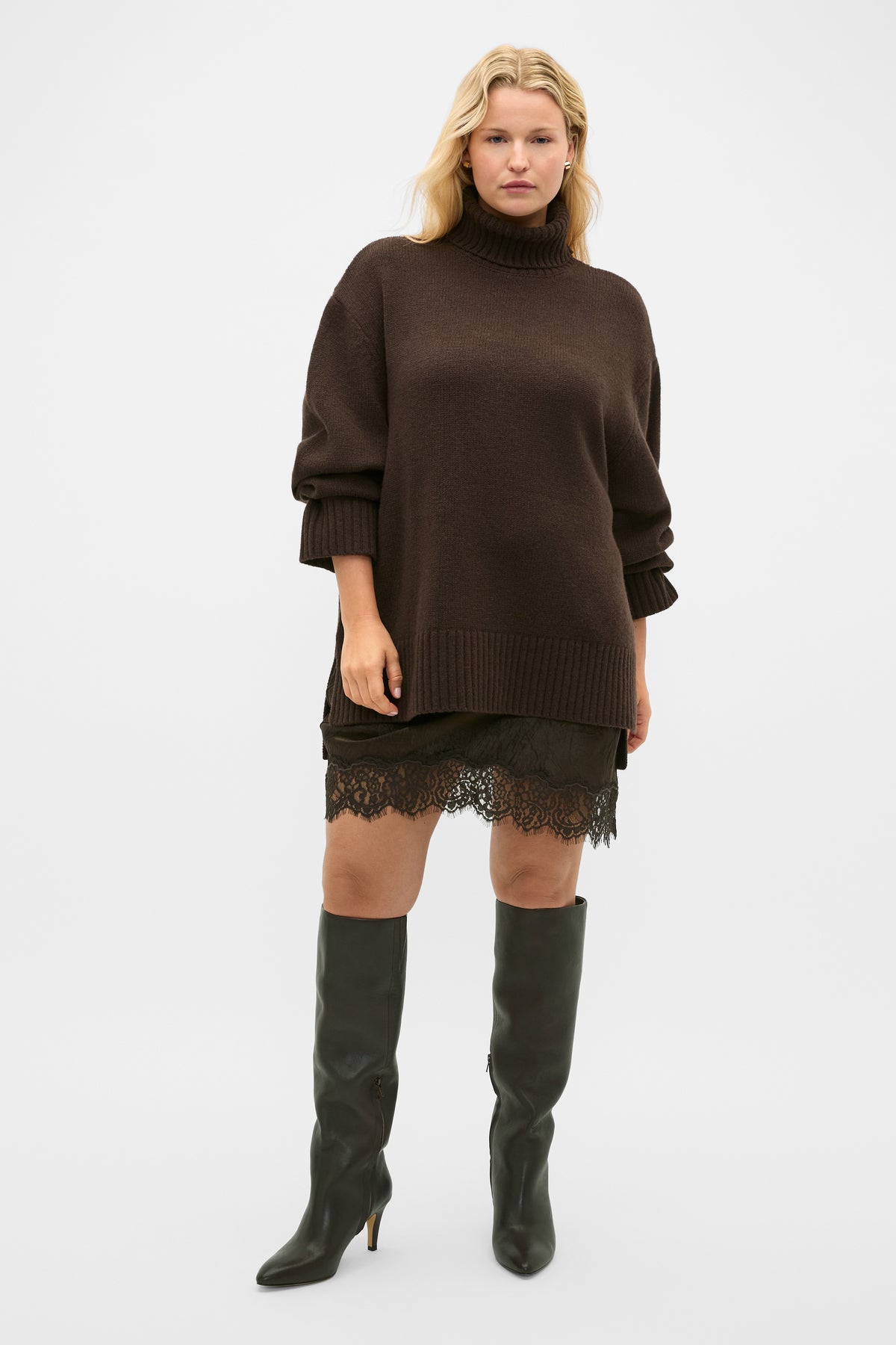 Australian Merino Oversized Roll Neck