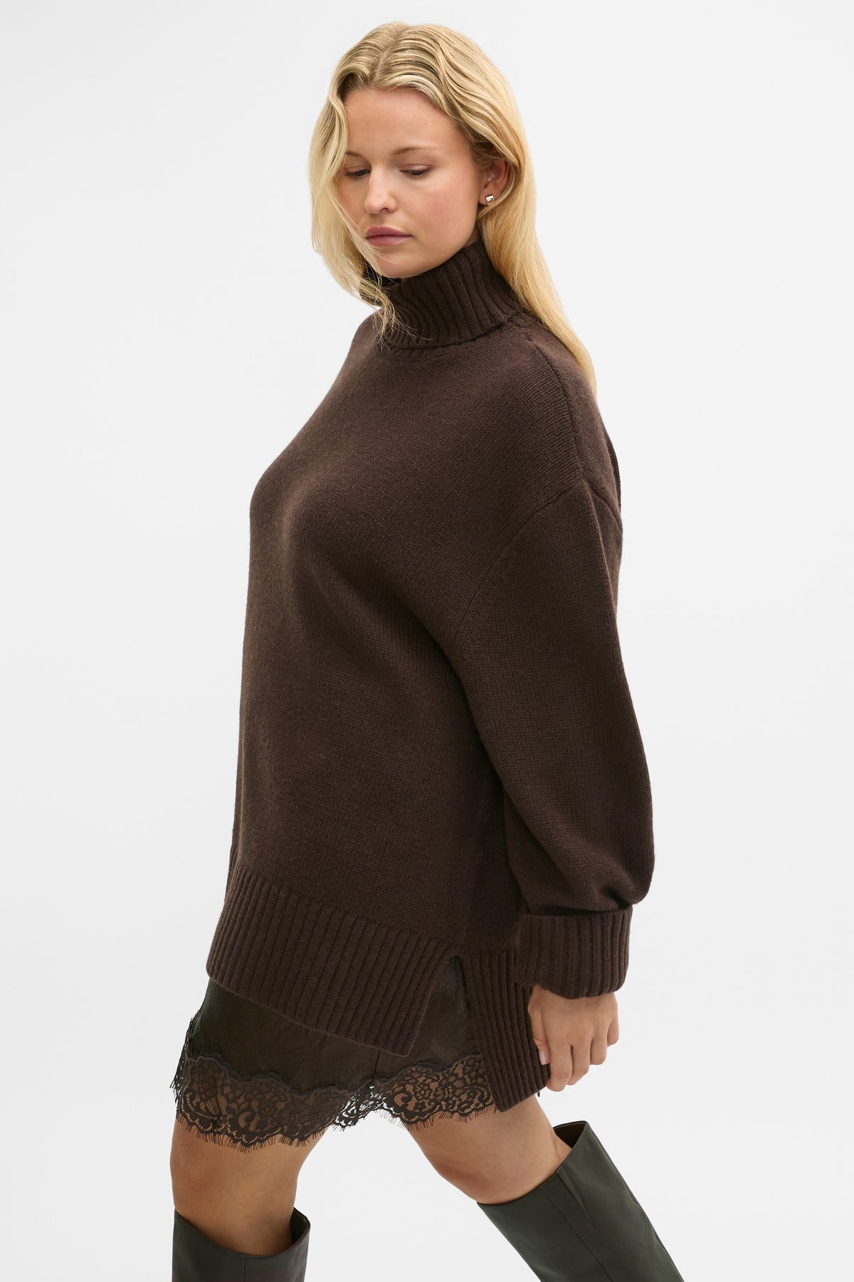 Australian Merino Oversized Roll Neck