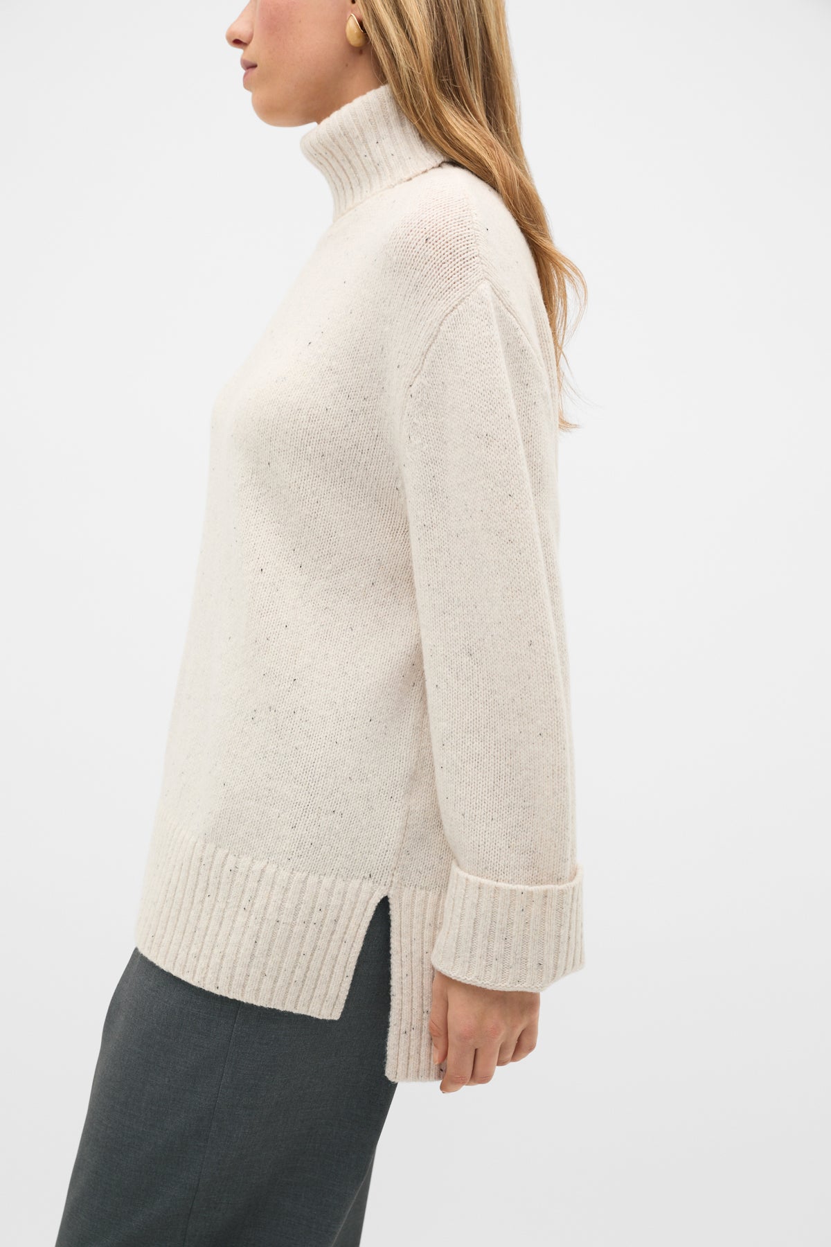 Australian Merino Oversized Roll Neck