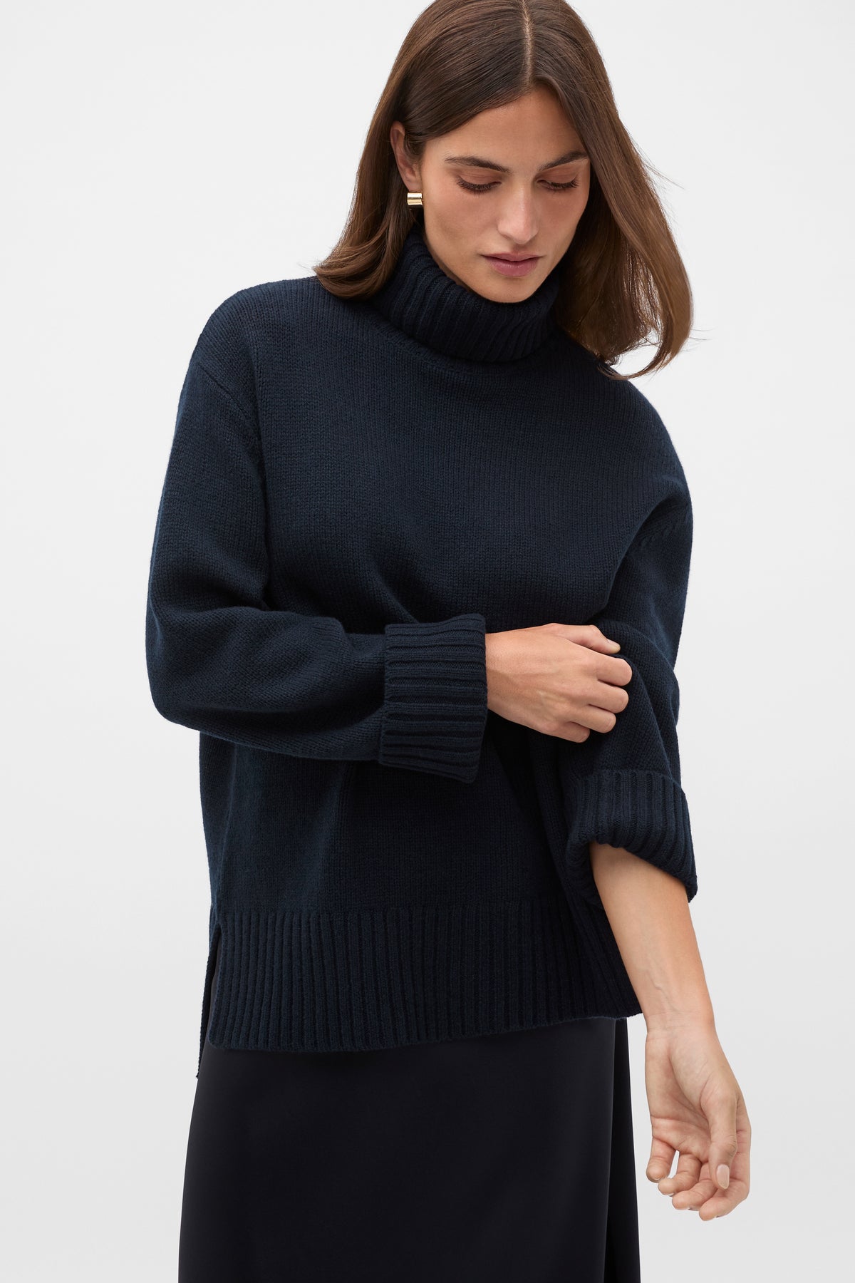 Australian Merino Oversized Roll Neck