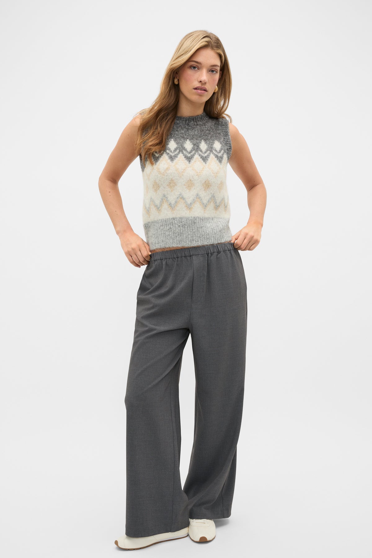 Argyle Knit Vest