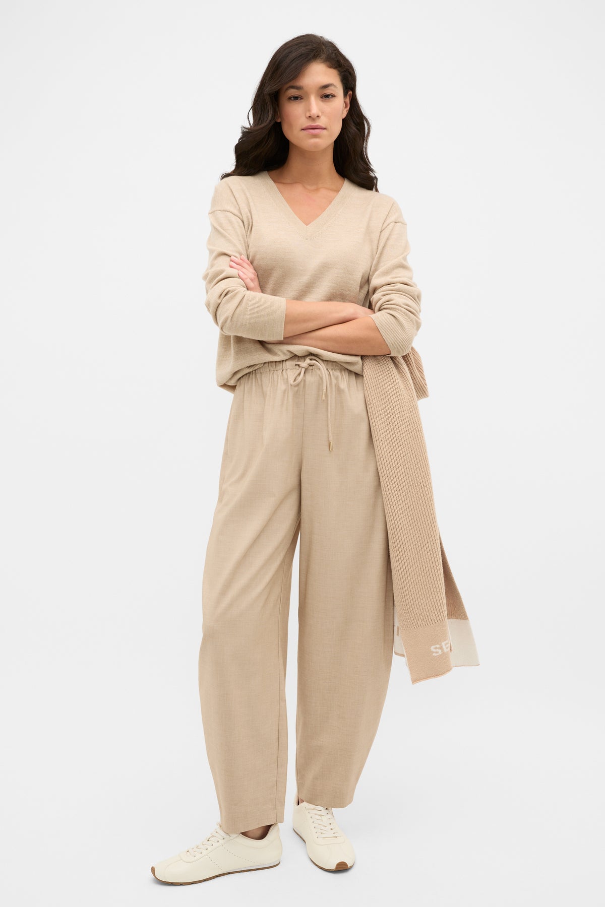 Australian Merino V Neck Knit