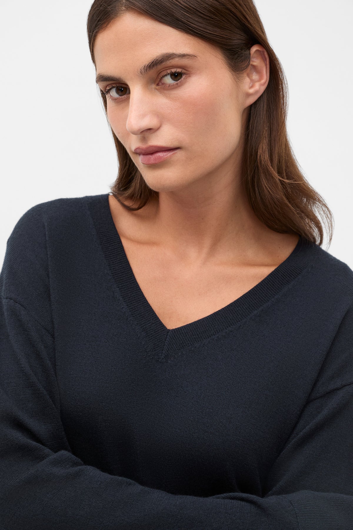Australian Merino V Neck Knit