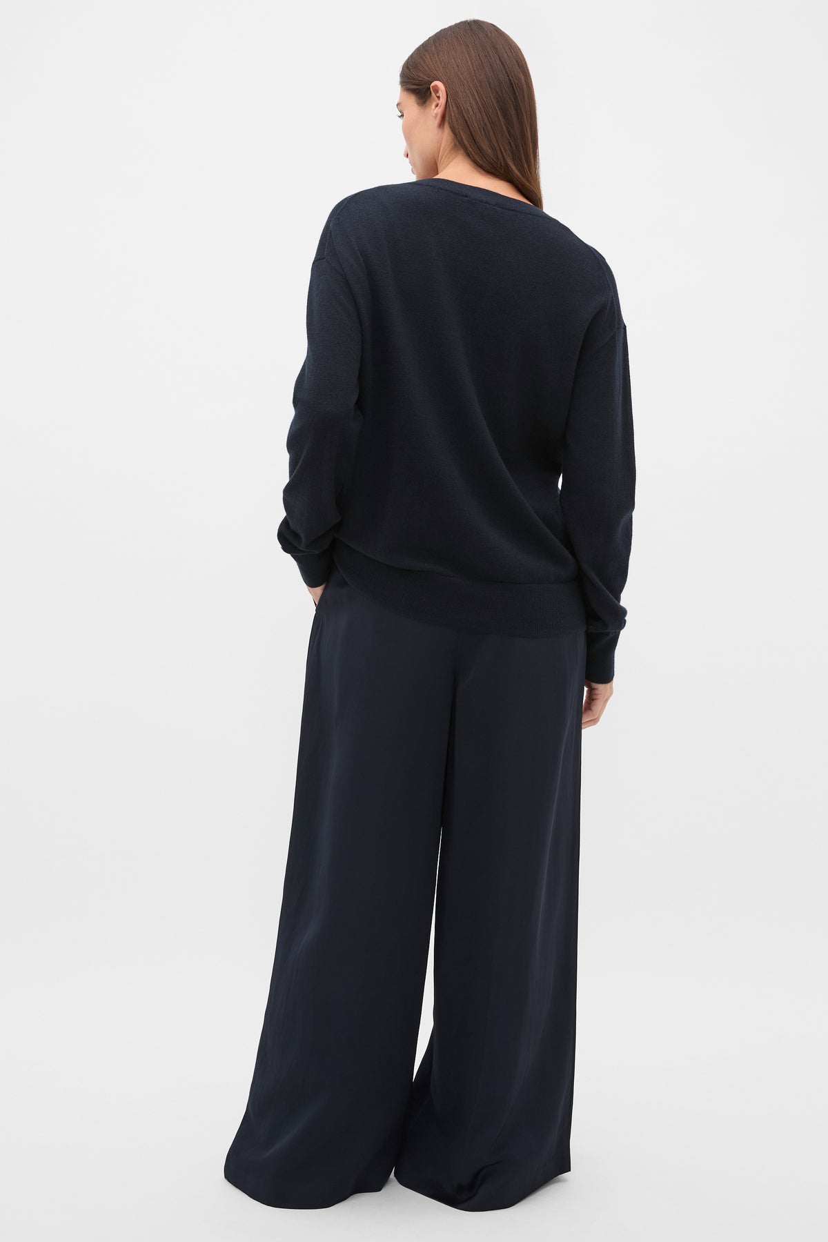 Australian Merino V Neck Knit
