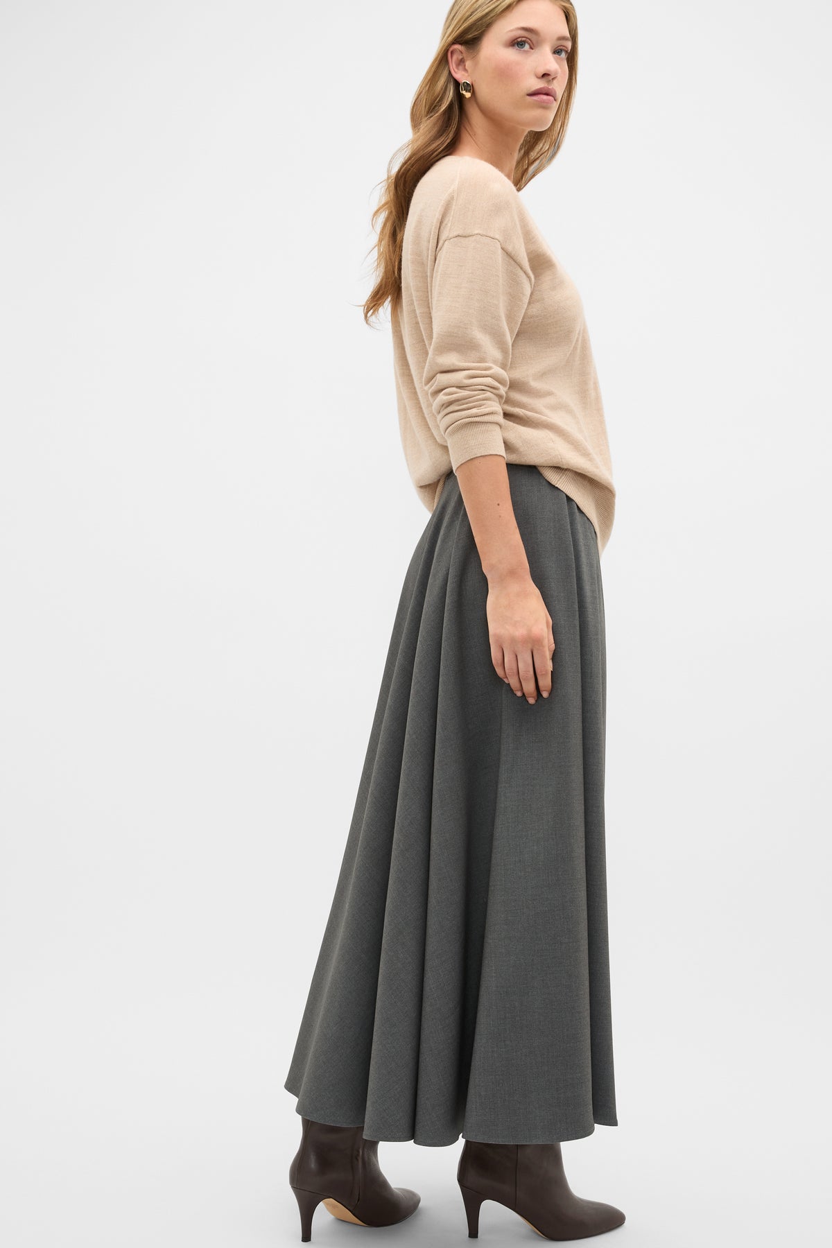 Crossdye Suit Skirt