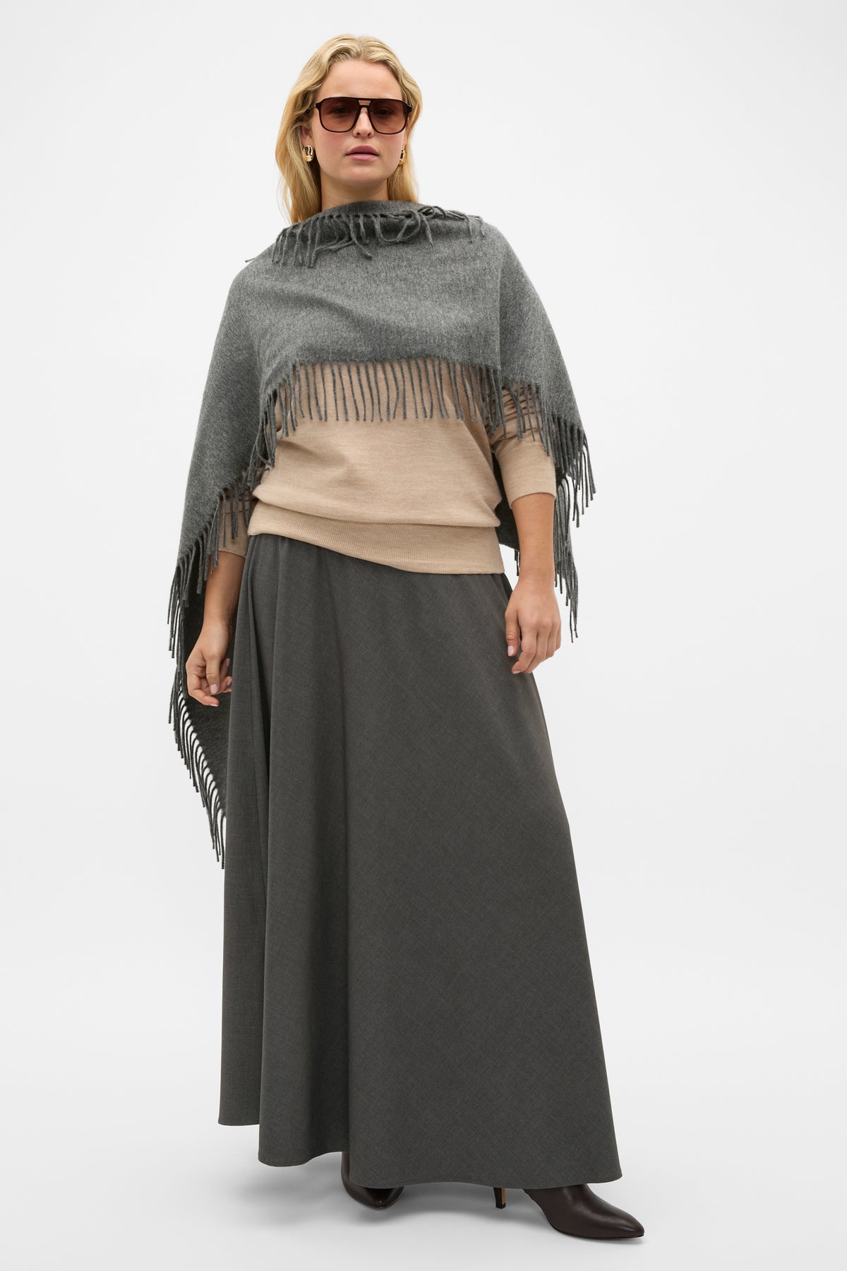 Crossdye Suit Skirt