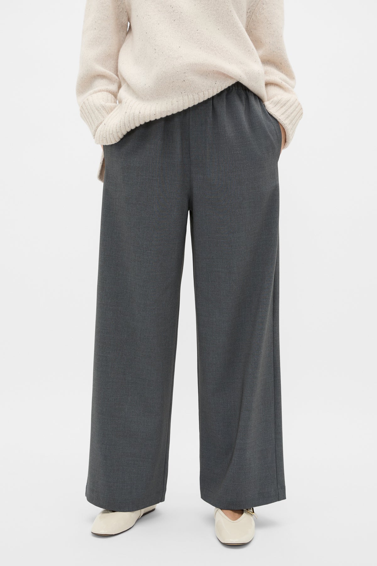Elasticated Straight Leg Pant