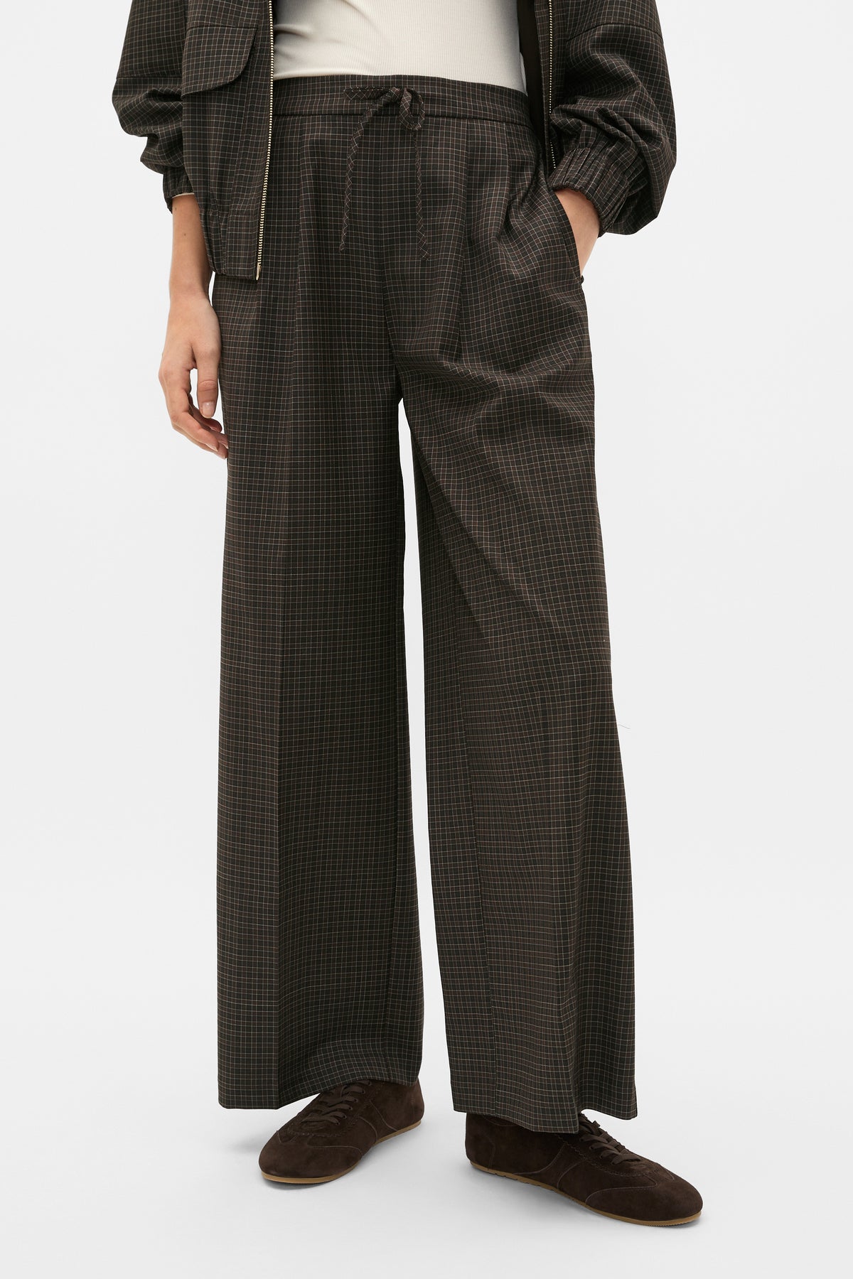 Check Elasticated Pant