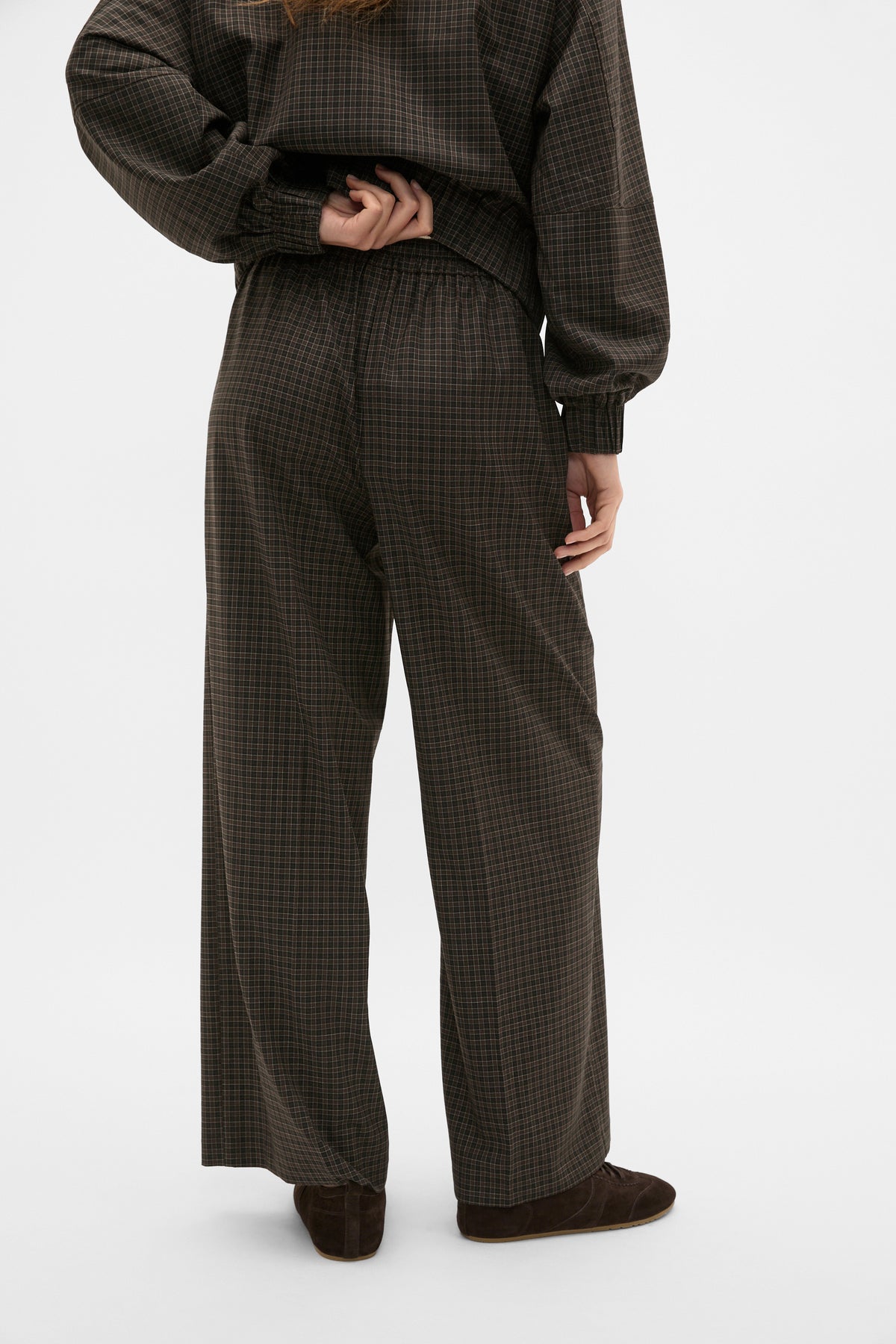 Check Elasticated Pant