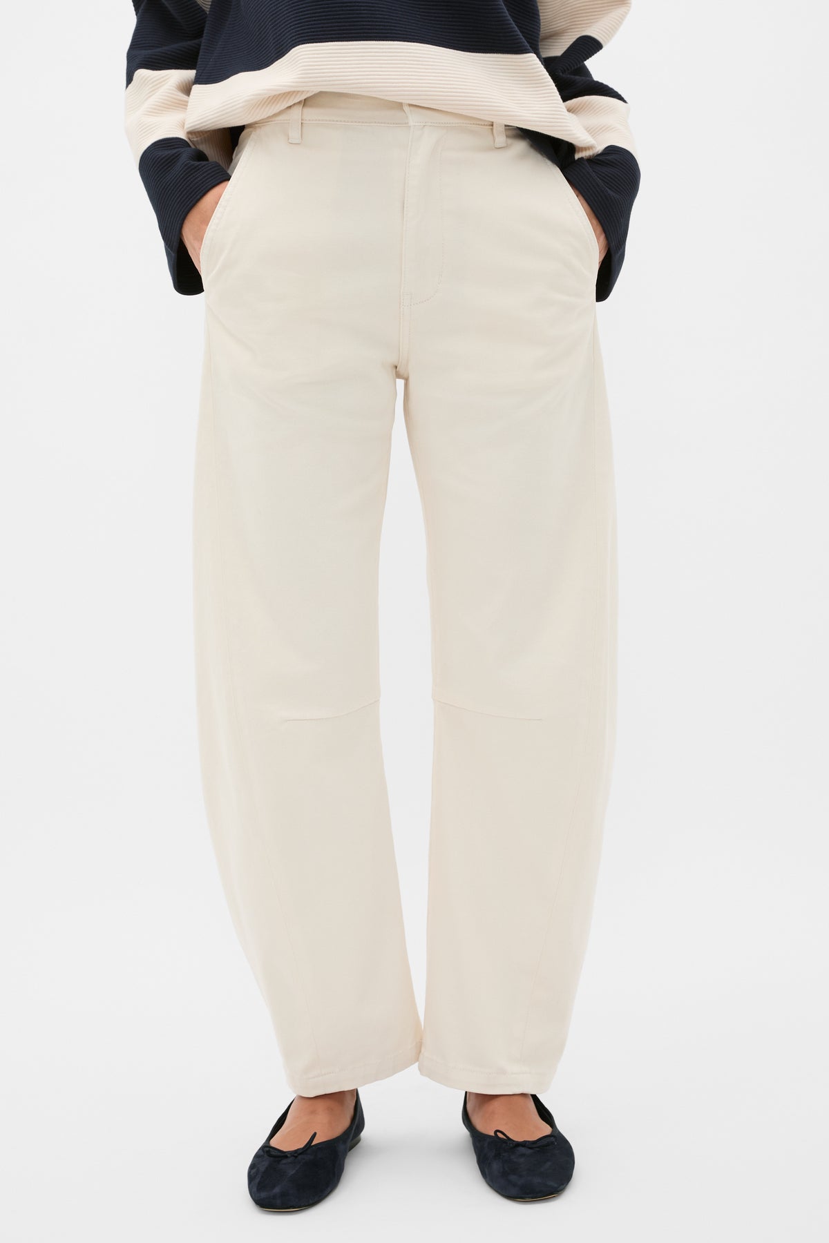 Twill Cotton Tapered Pant