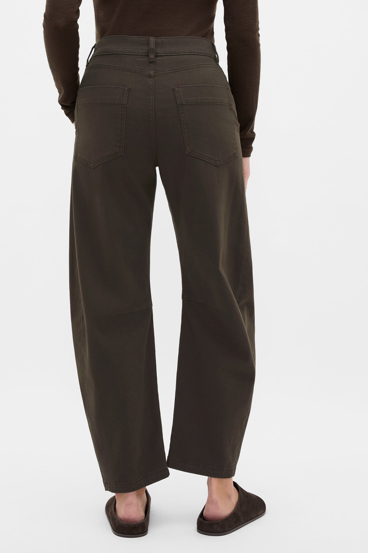 Twill Cotton Tapered Pant