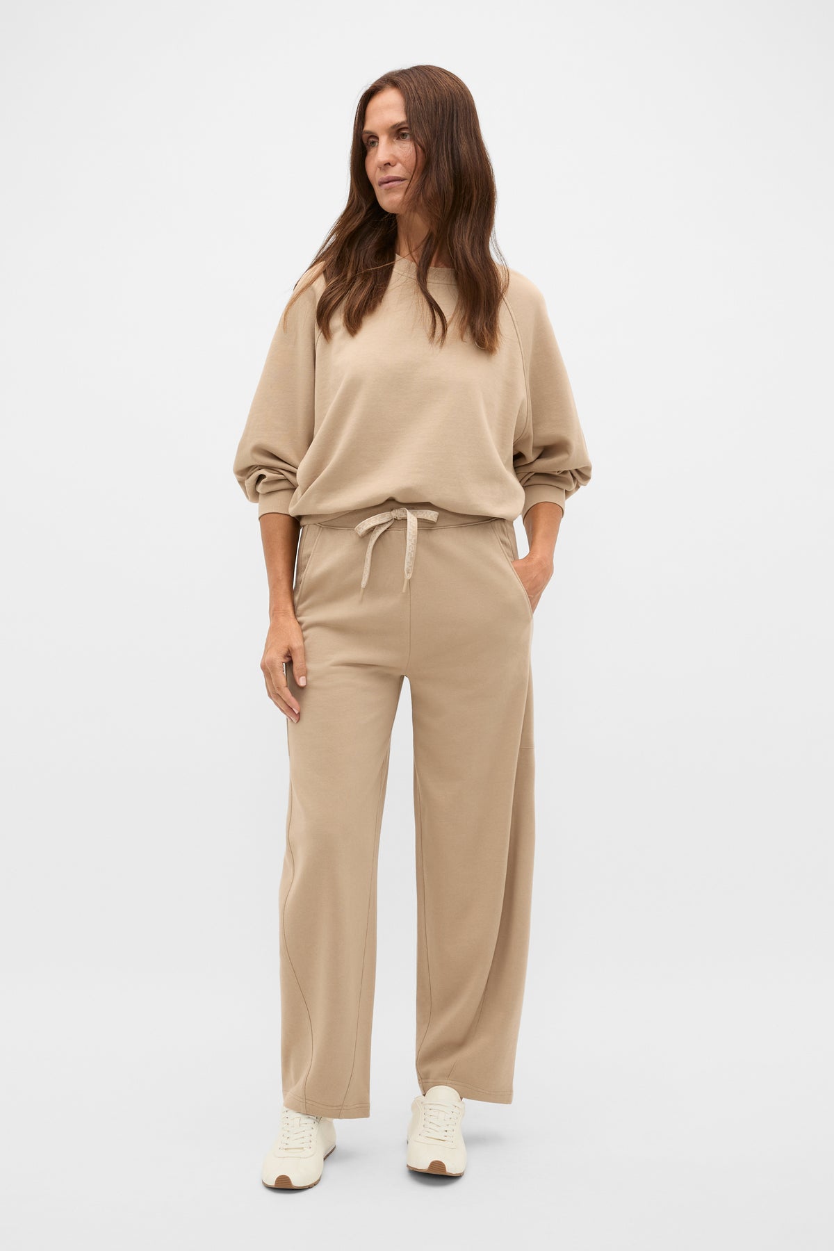 MD Terry Tie Front Trackpant