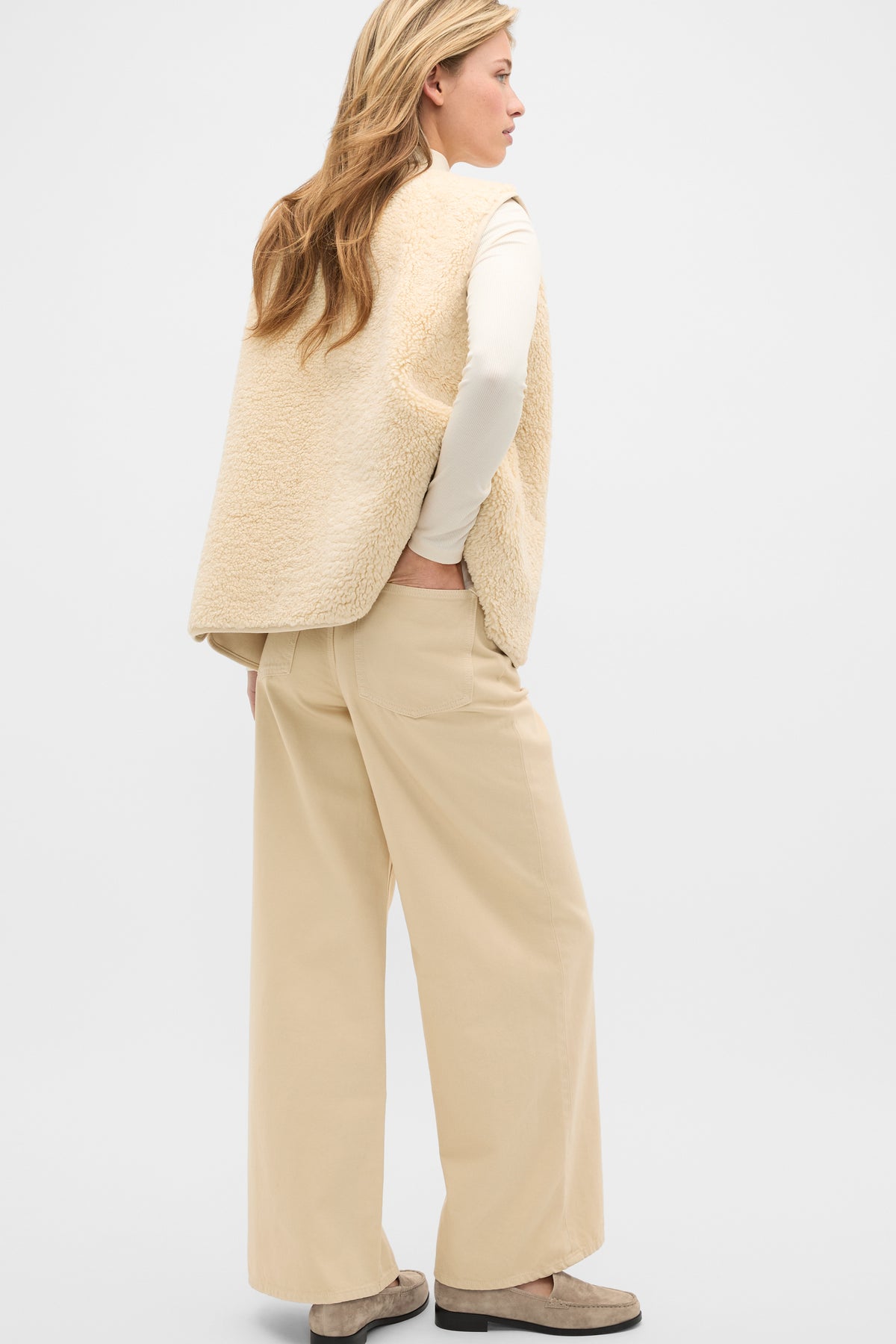 Shearling Vest