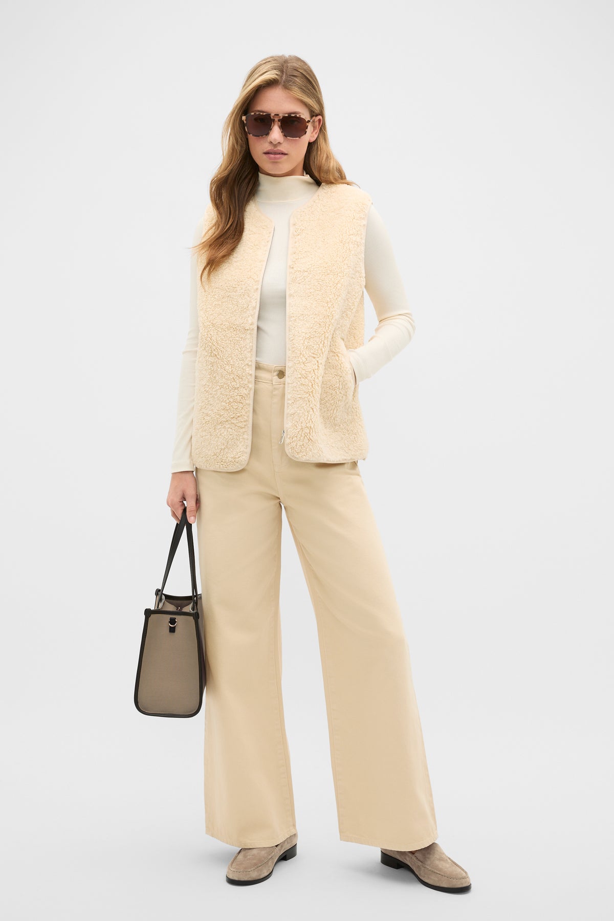 Shearling Vest