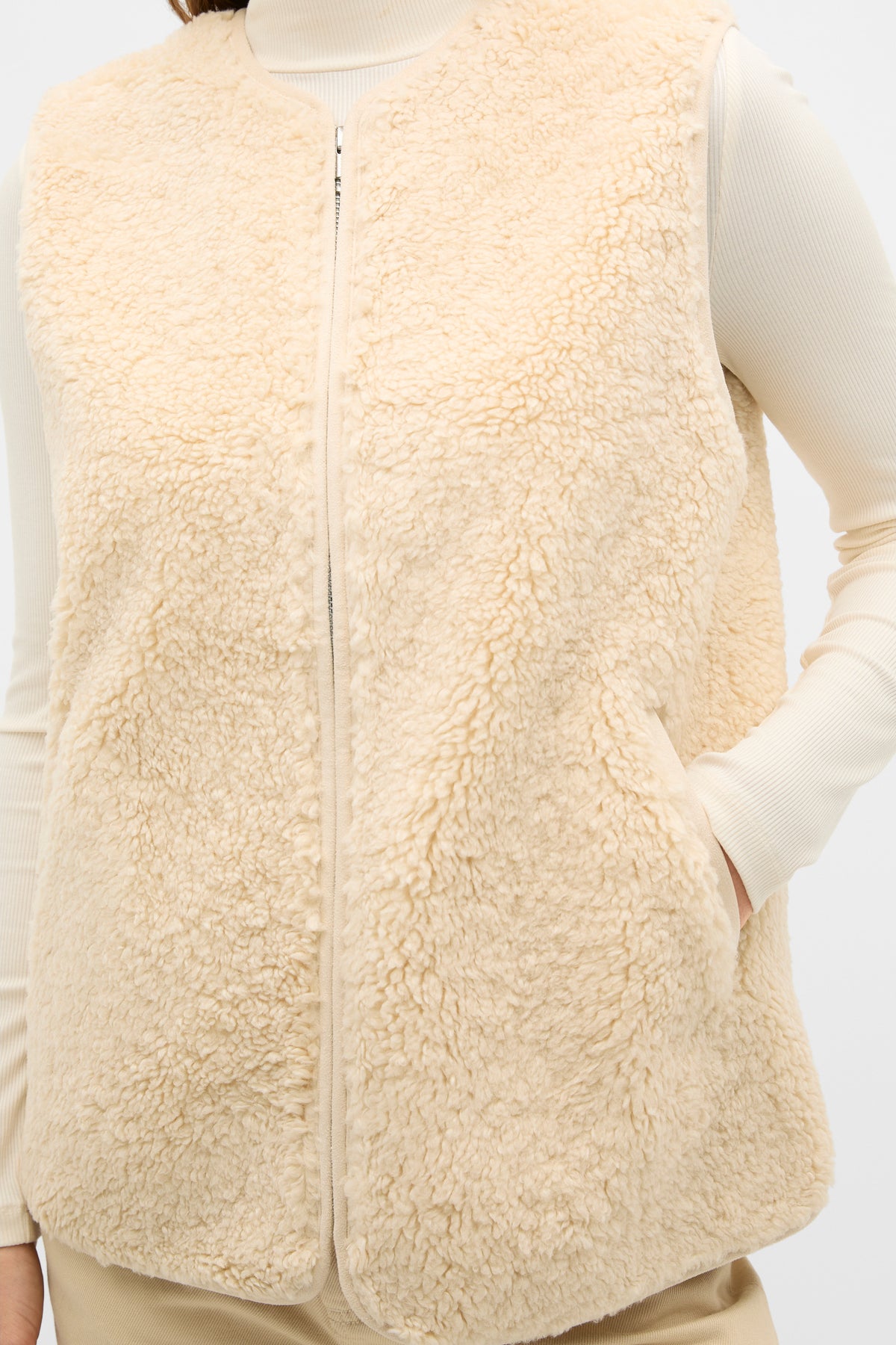 Shearling Vest