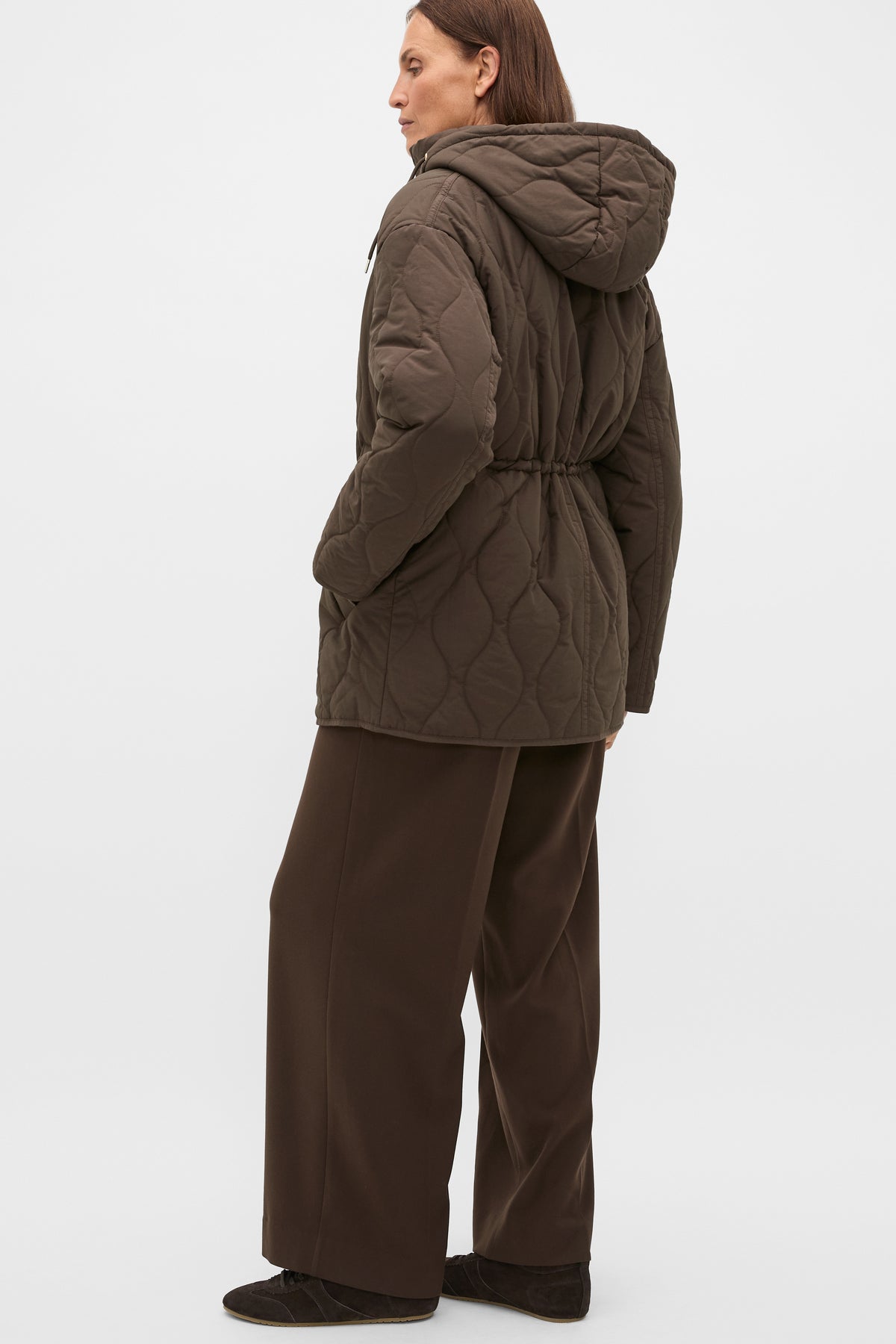Quilted Drawcord Jacket