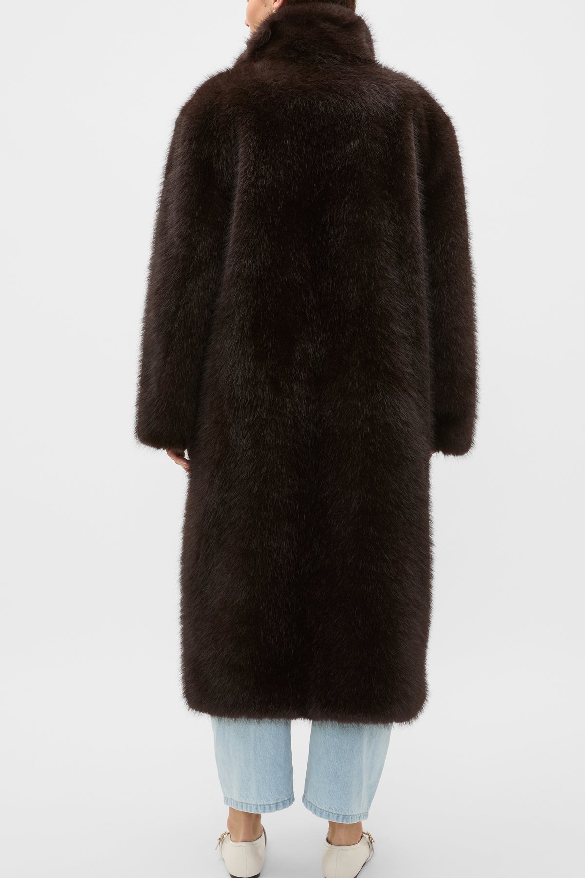 Maxi Faux Fur Coat