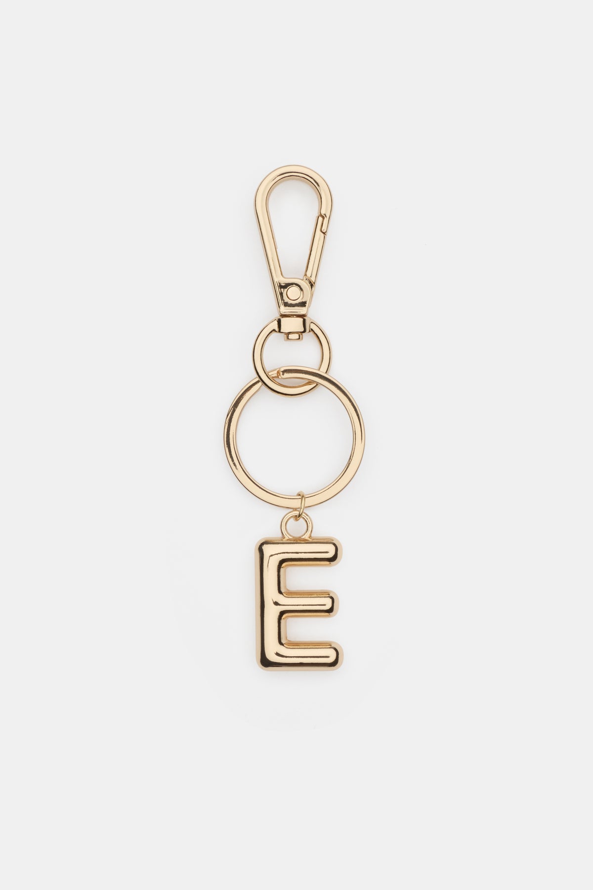 Gold Initial Keyring
