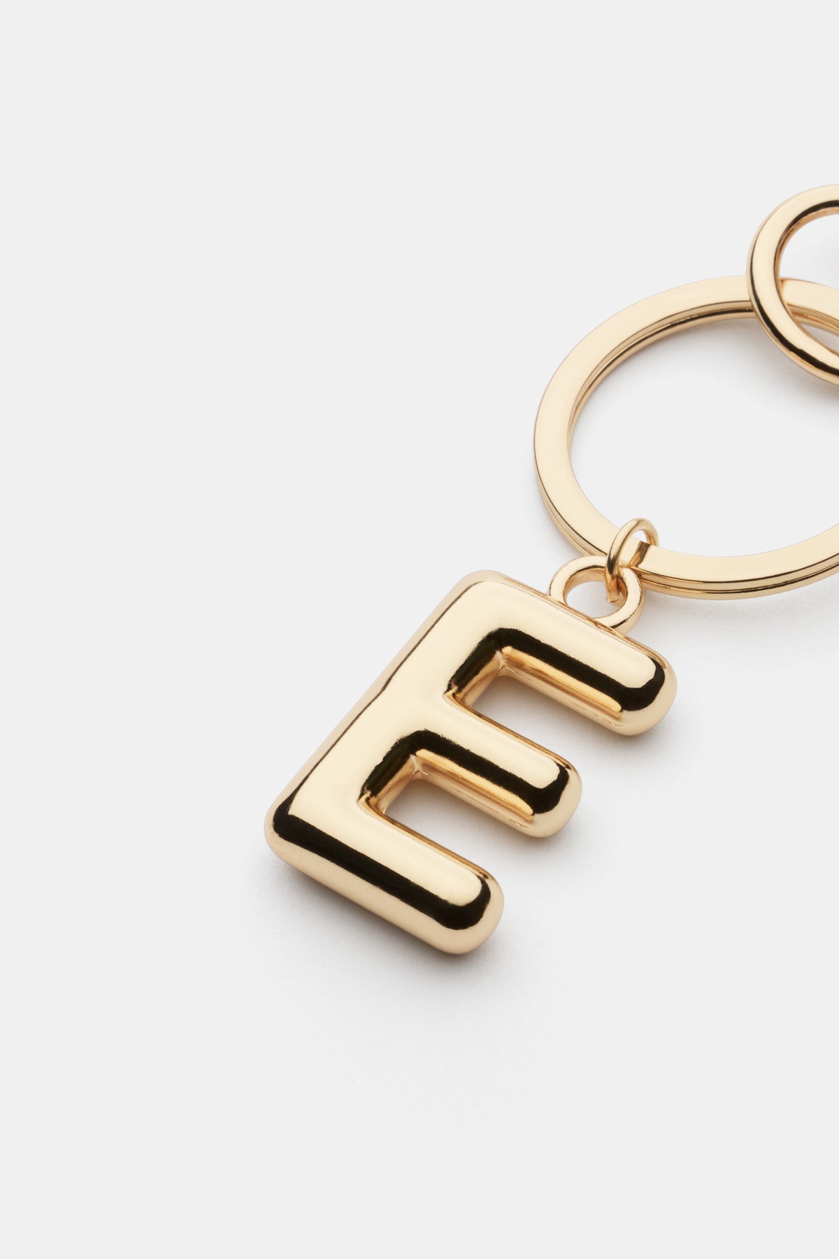 Gold Initial Keyring