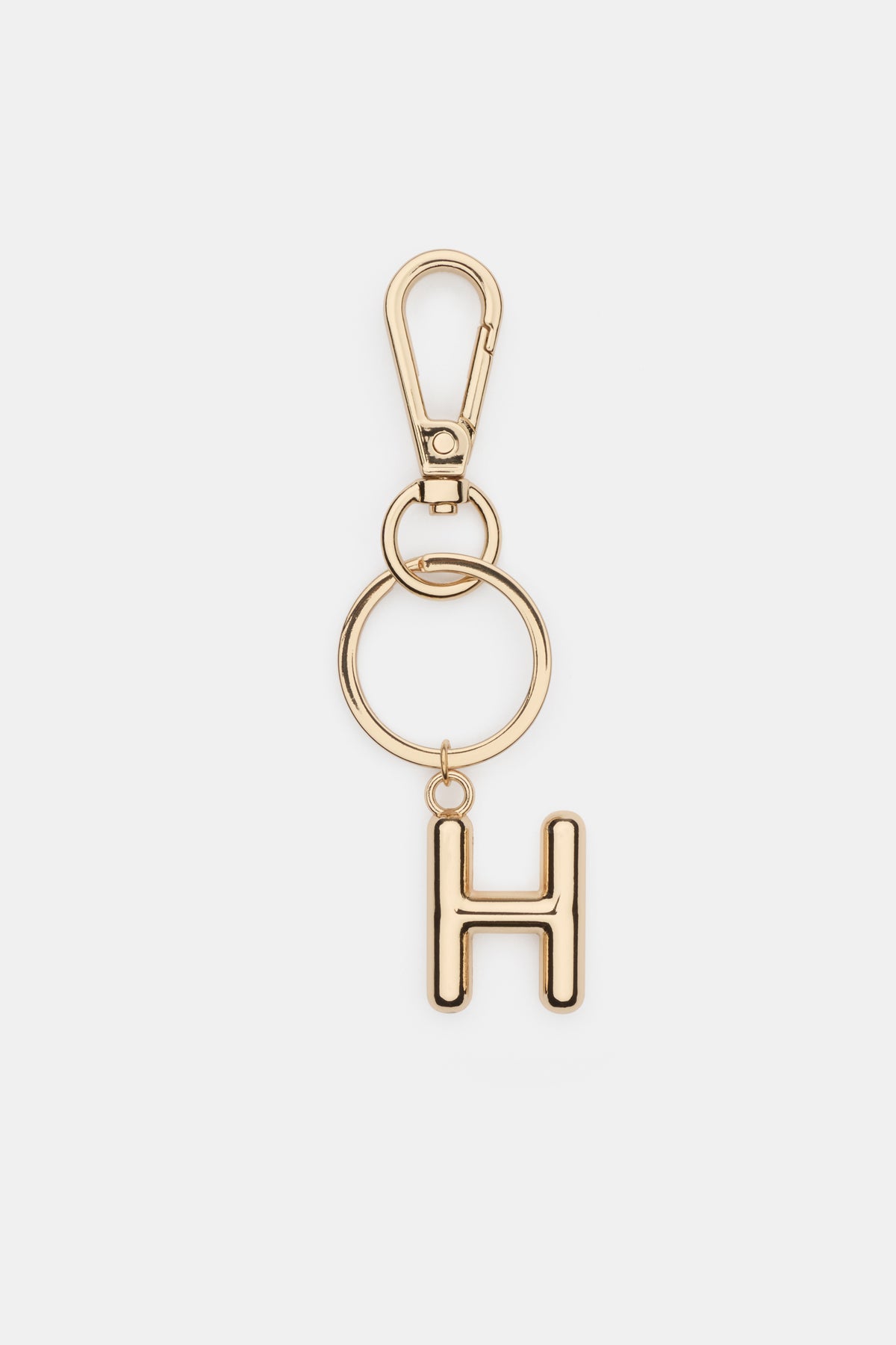 Gold Initial Keyring